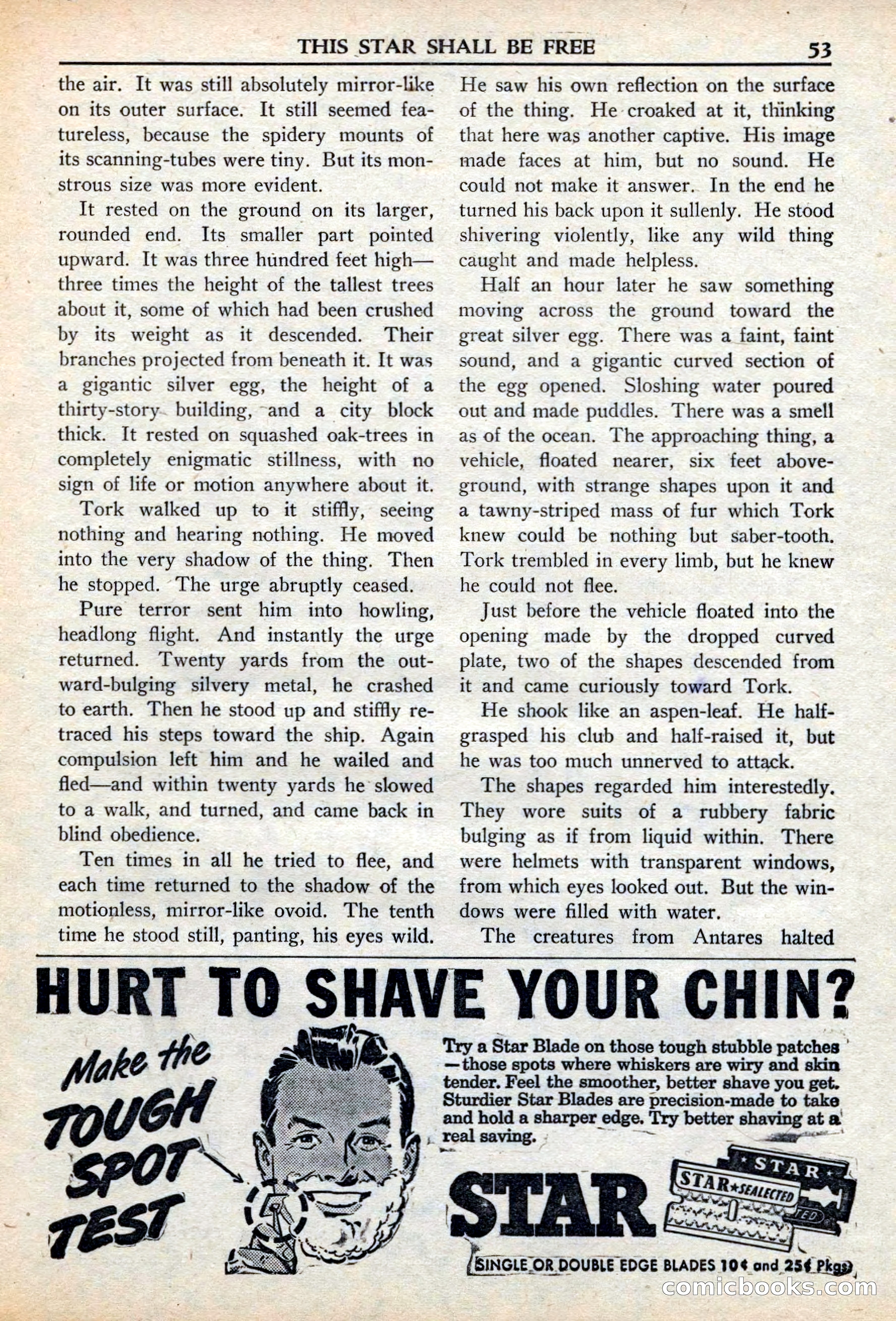 Super Science Stories, November 1949 — page 53 of 132