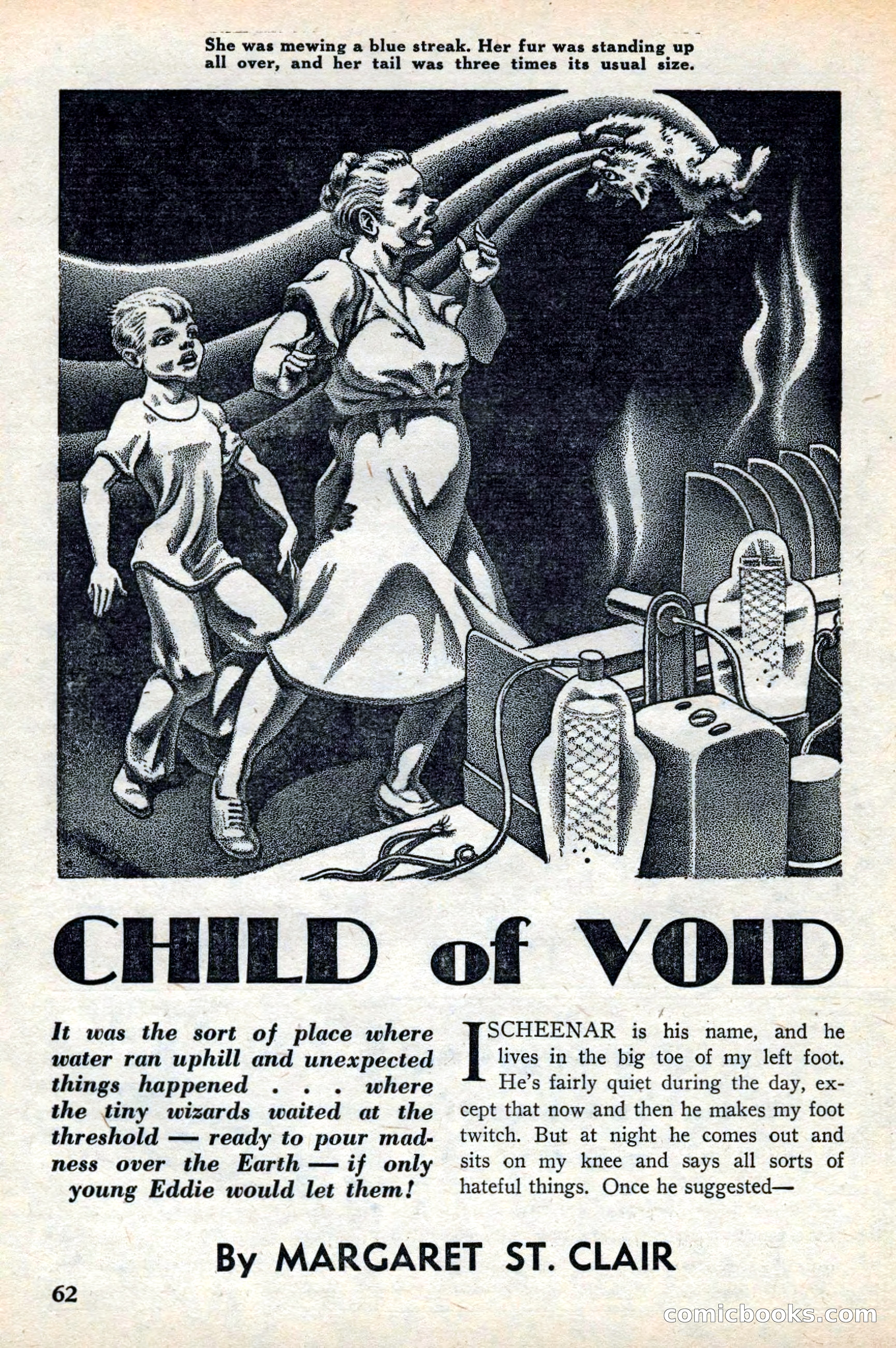 Super Science Stories, November 1949 — page 62 of 132