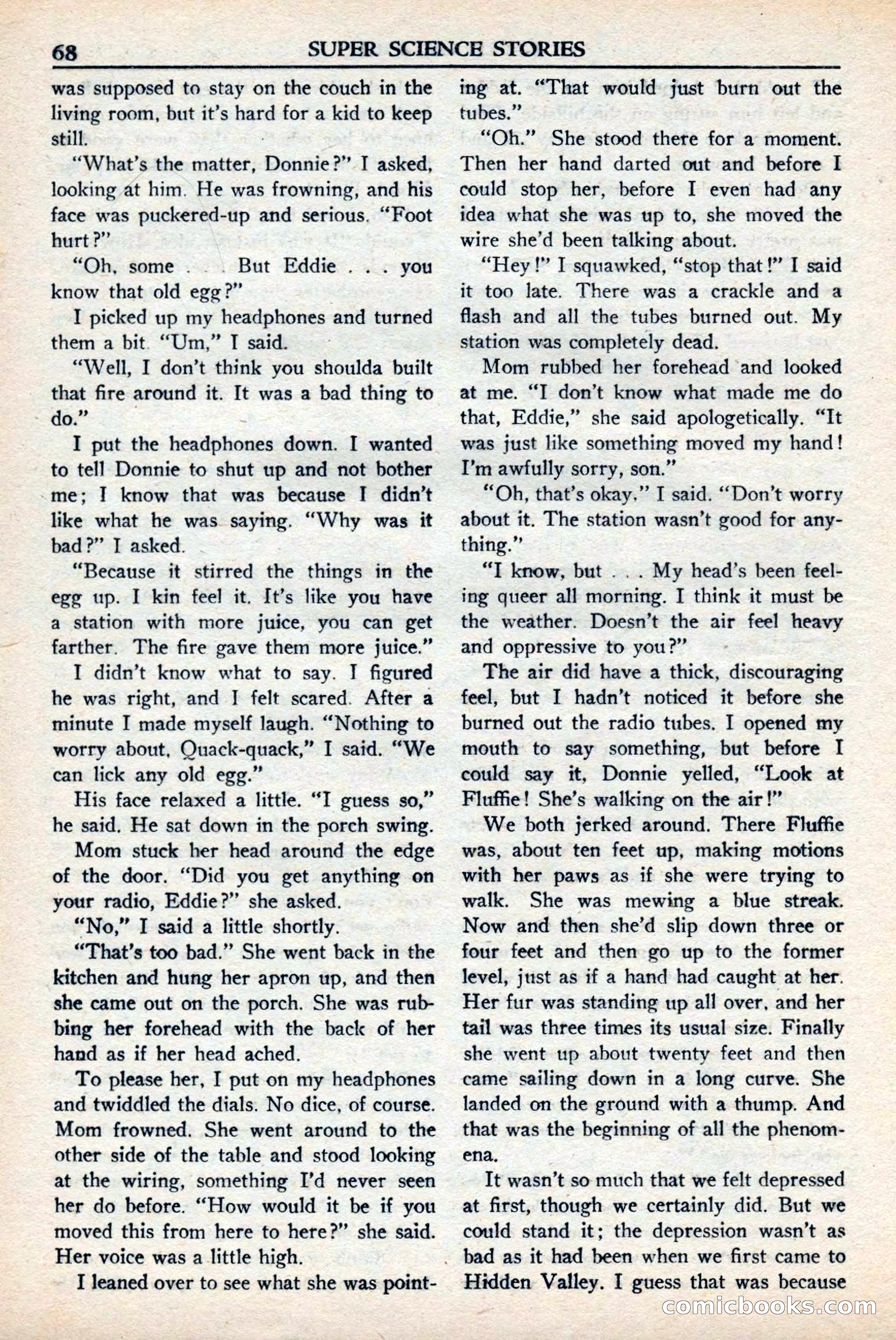 Super Science Stories, November 1949 — page 68 of 132