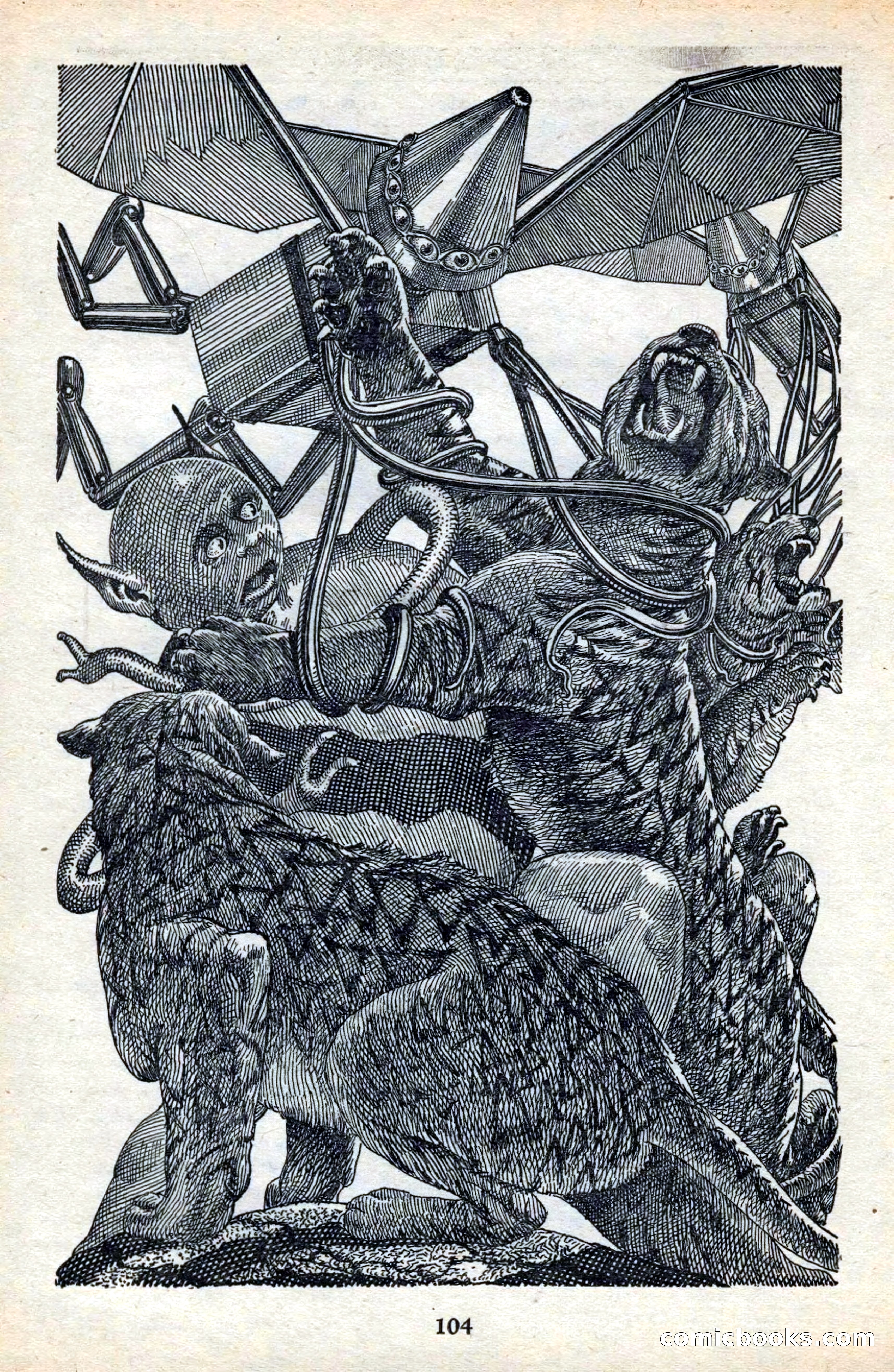Super Science Stories, November 1949 — page 104 of 132