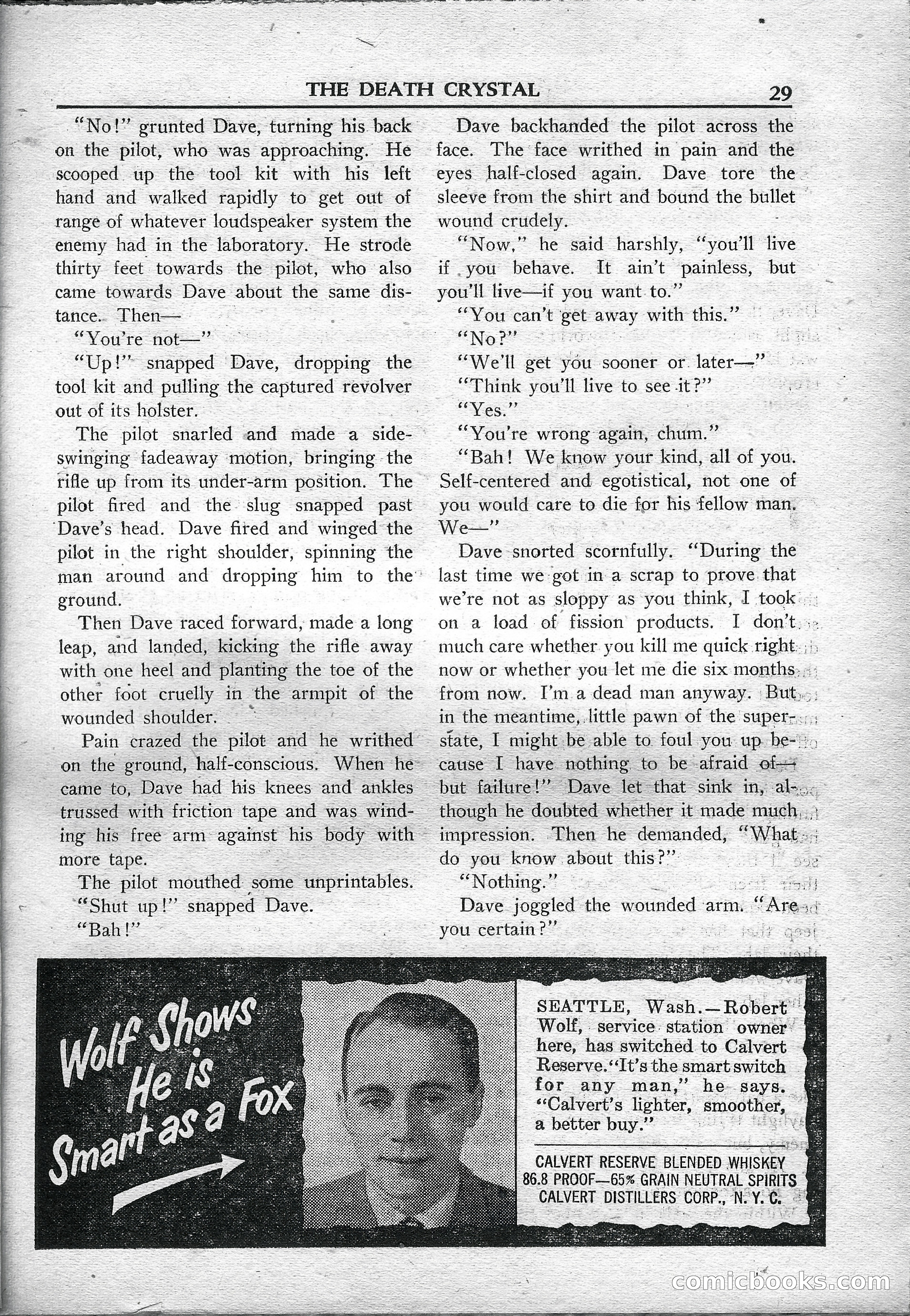 Super Science Stories, May 1950 — page 29 of 132