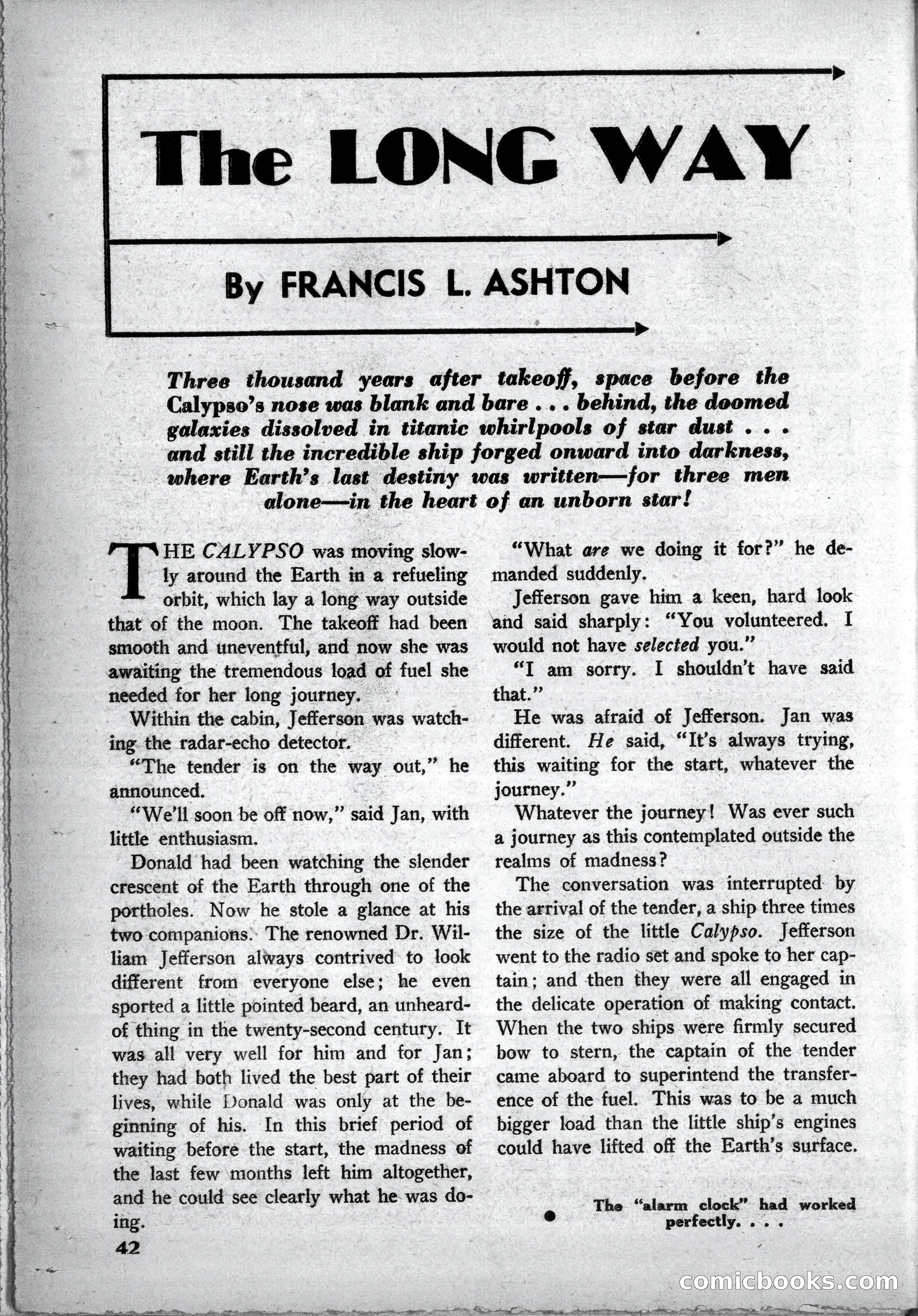 Super Science Stories, May 1950 — page 42 of 132