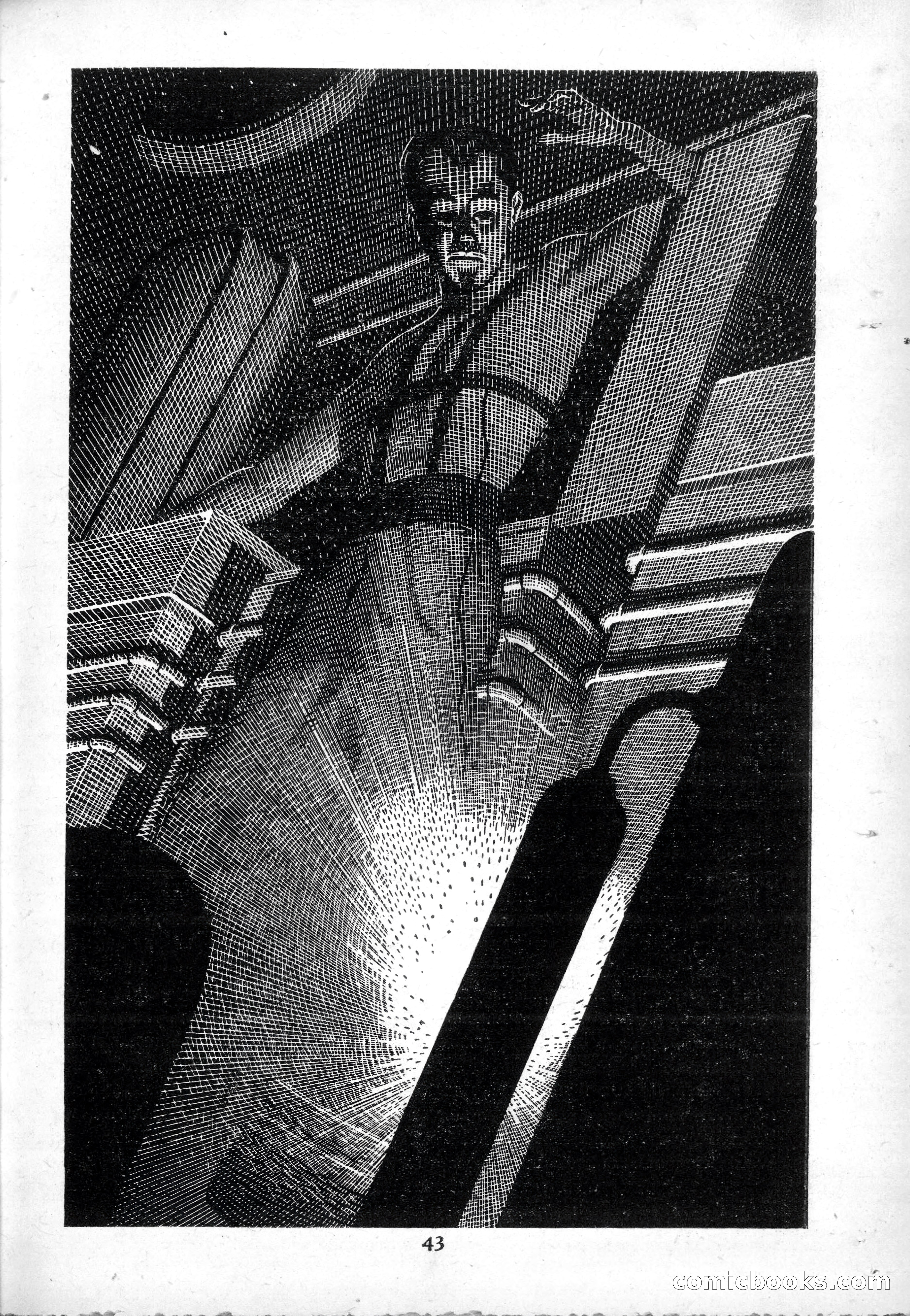 Super Science Stories, May 1950 — page 43 of 132