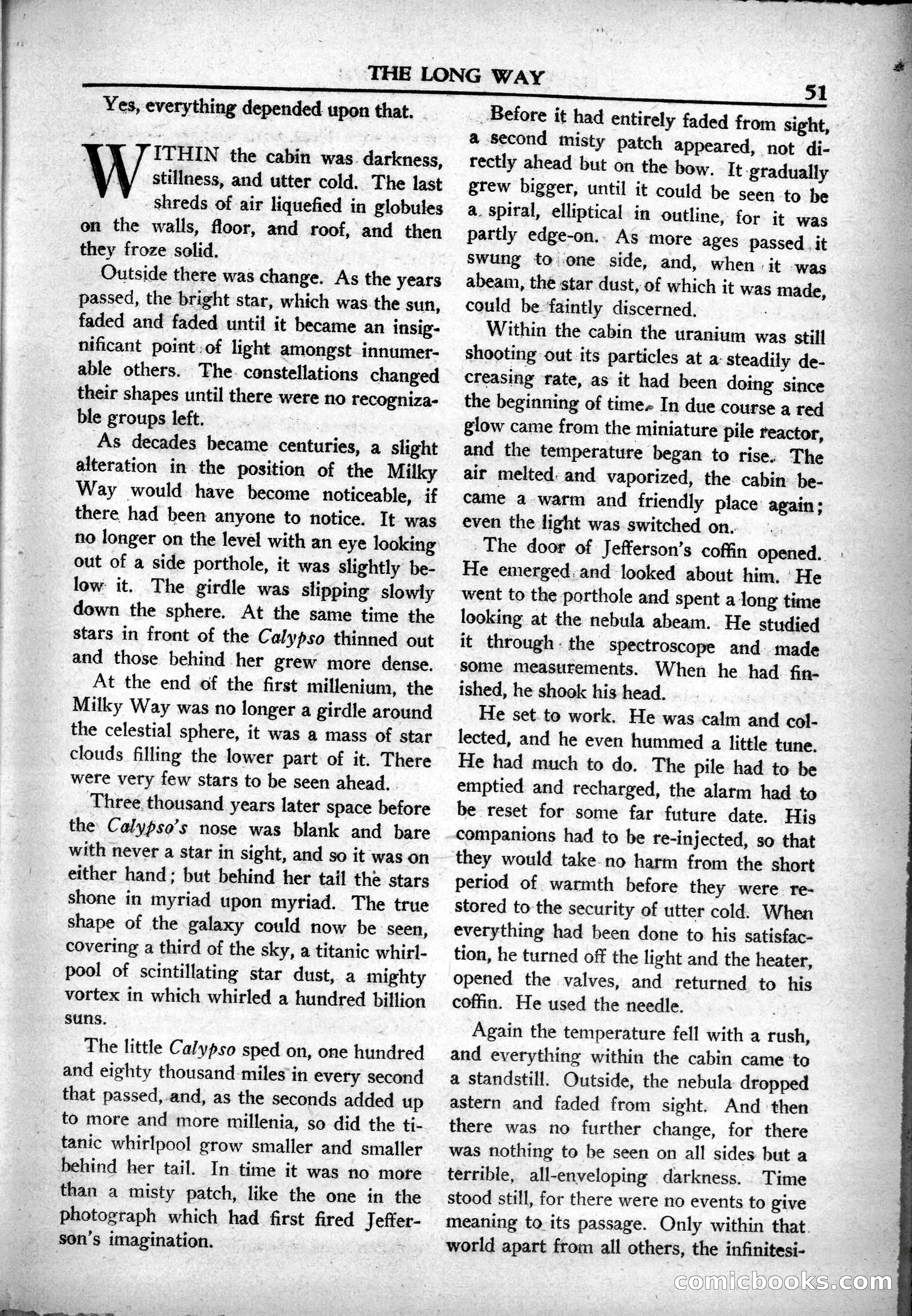 Super Science Stories, May 1950 — page 51 of 132
