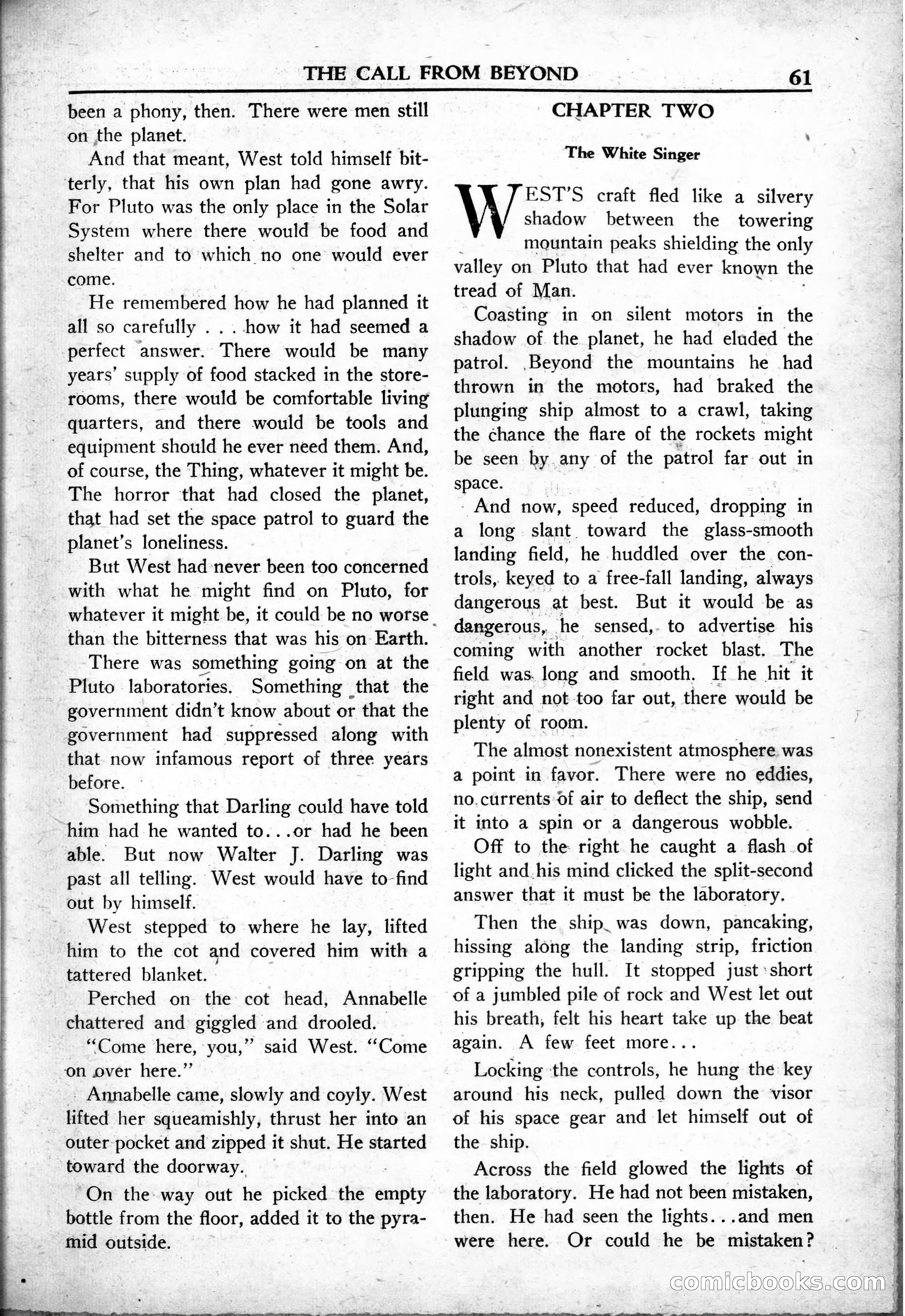 Super Science Stories, May 1950 — page 61 of 132
