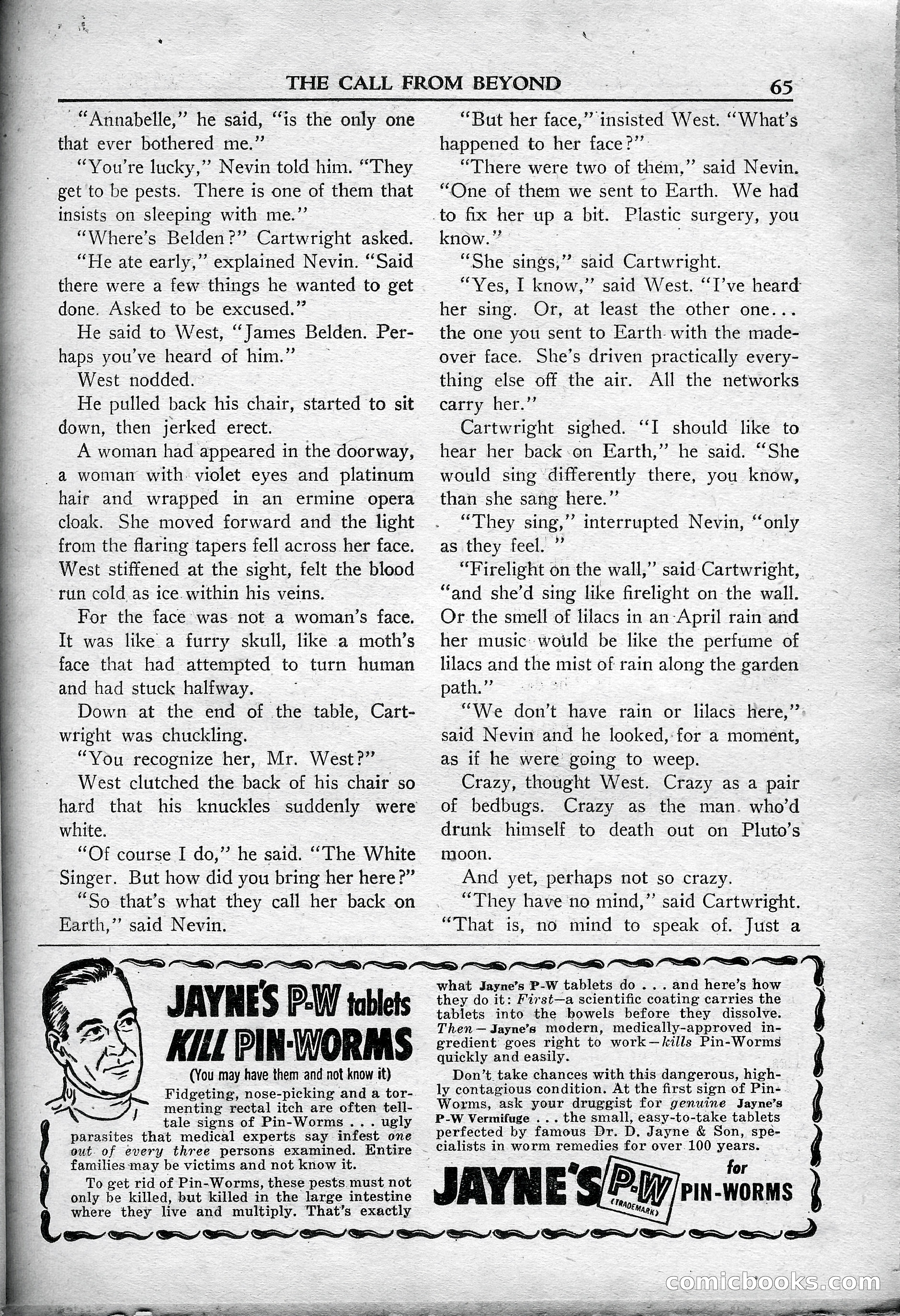 Super Science Stories, May 1950 — page 65 of 132
