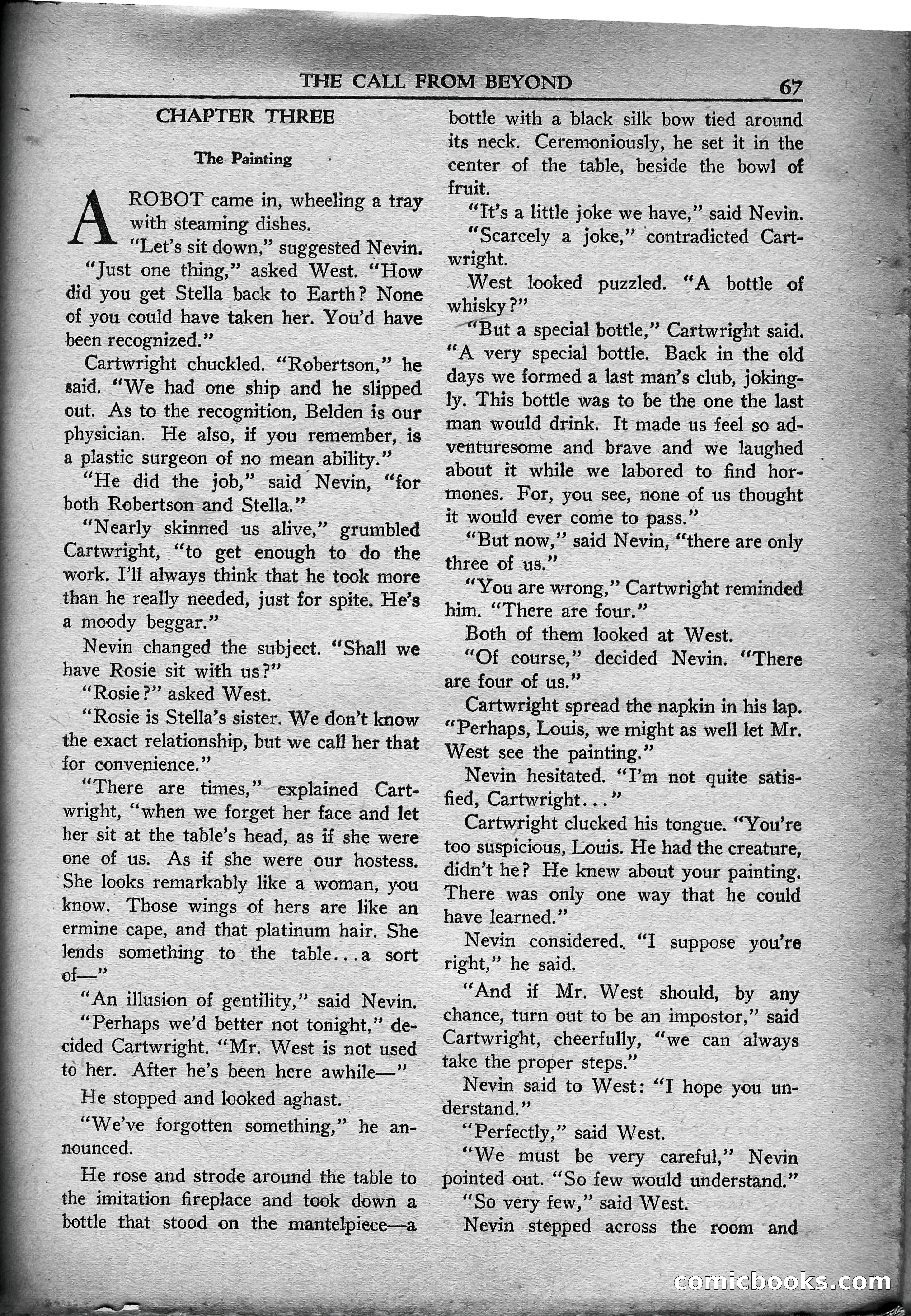 Super Science Stories, May 1950 — page 67 of 132