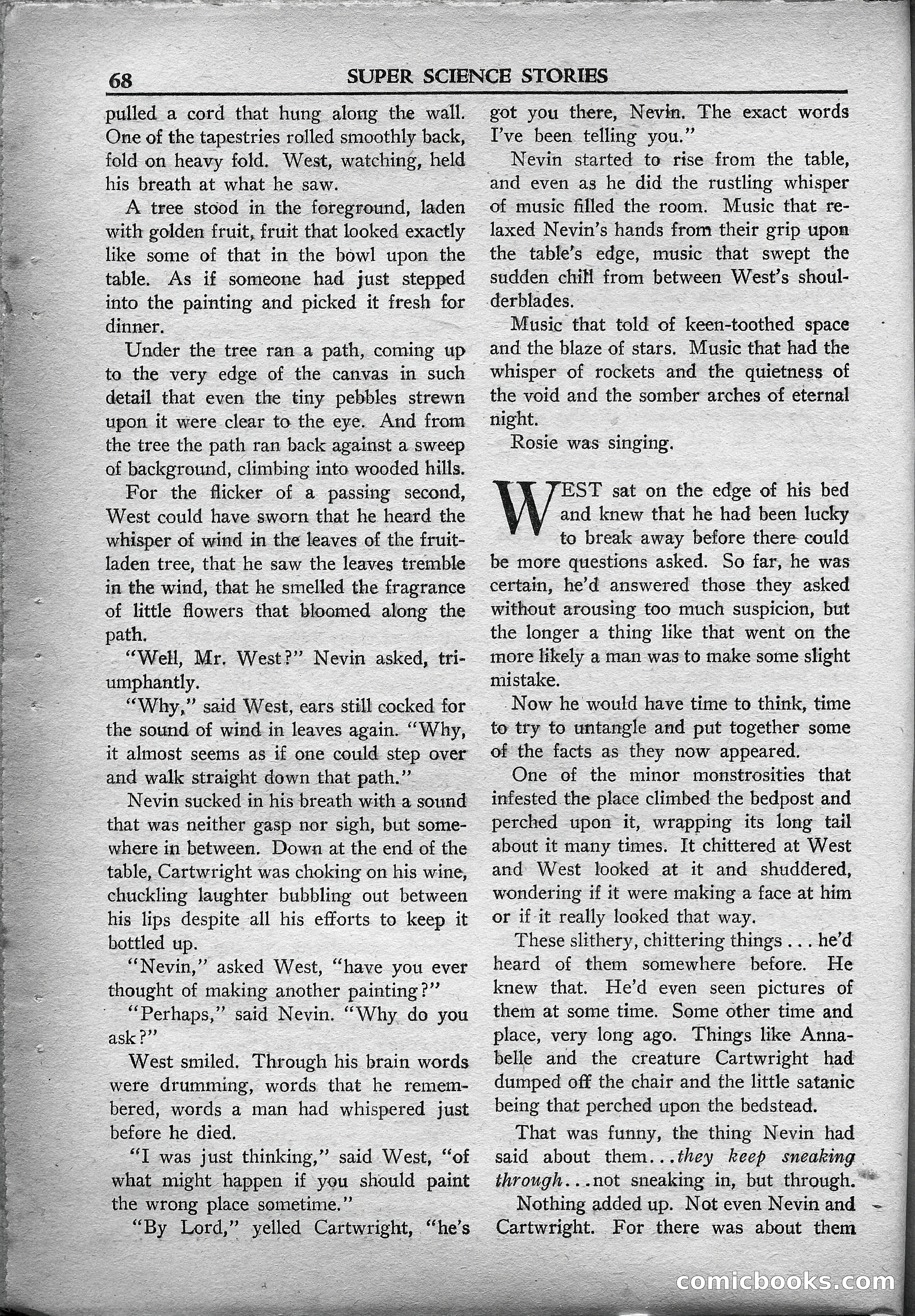 Super Science Stories, May 1950 — page 68 of 132