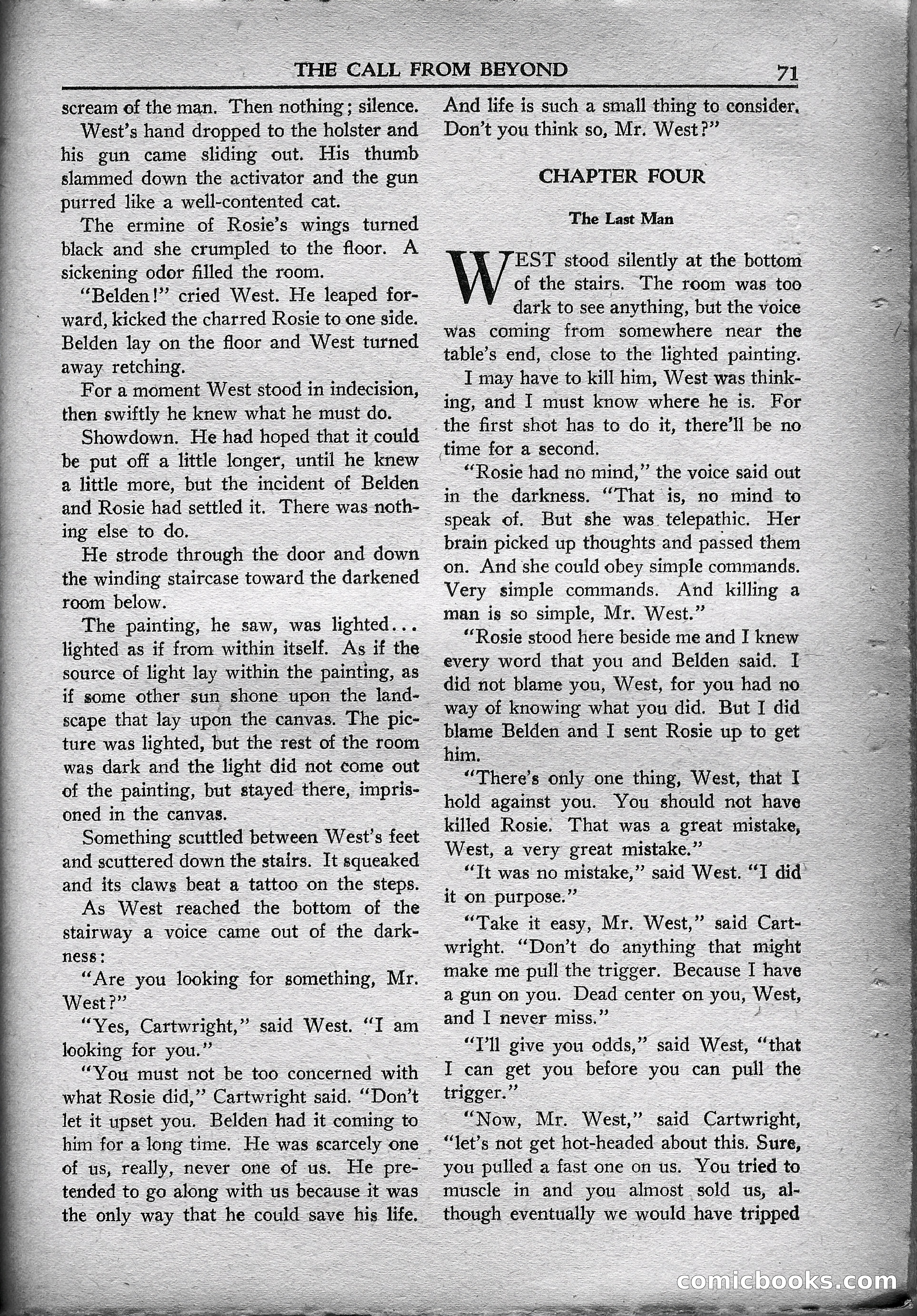 Super Science Stories, May 1950 — page 71 of 132