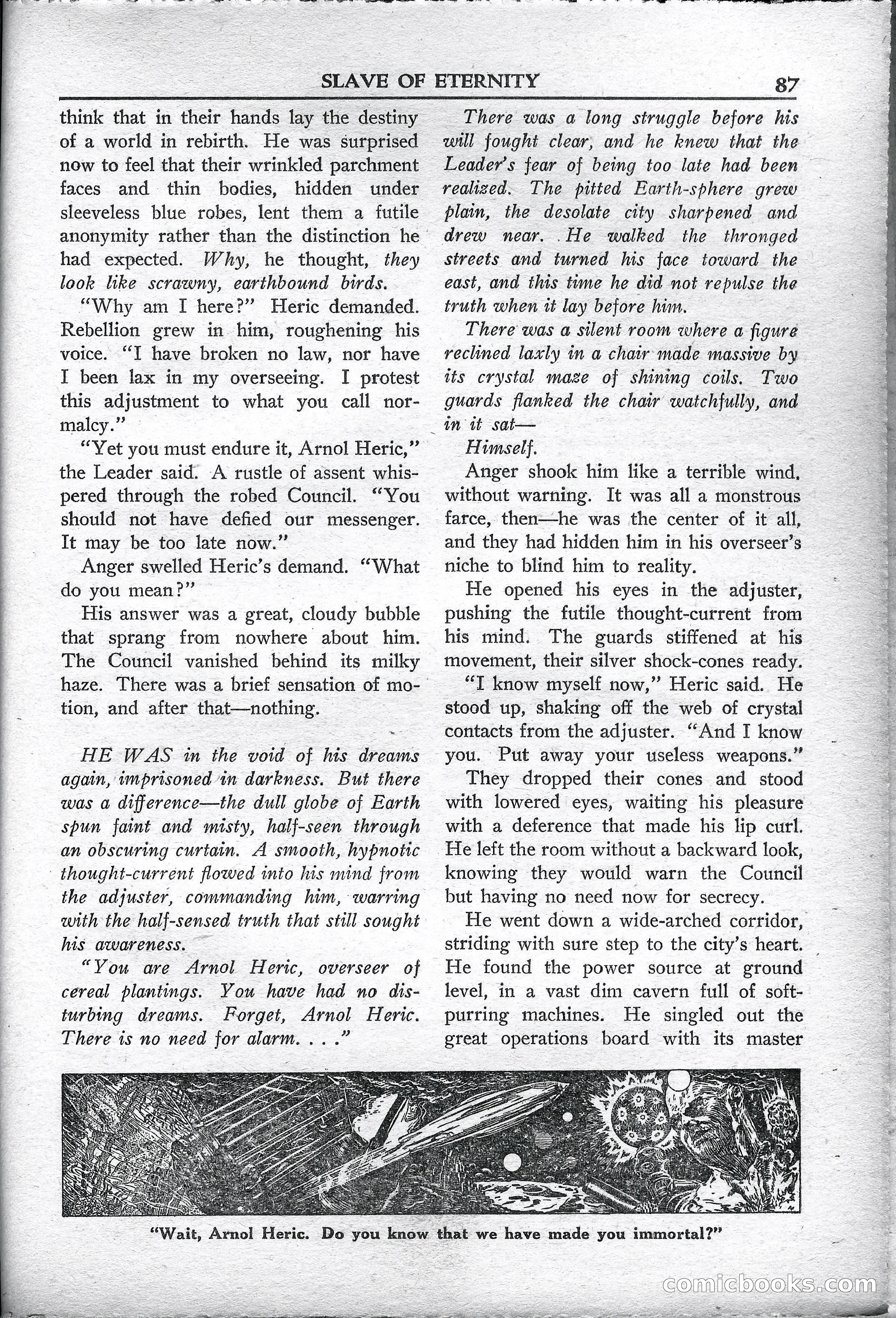 Super Science Stories, May 1950 — page 87 of 132