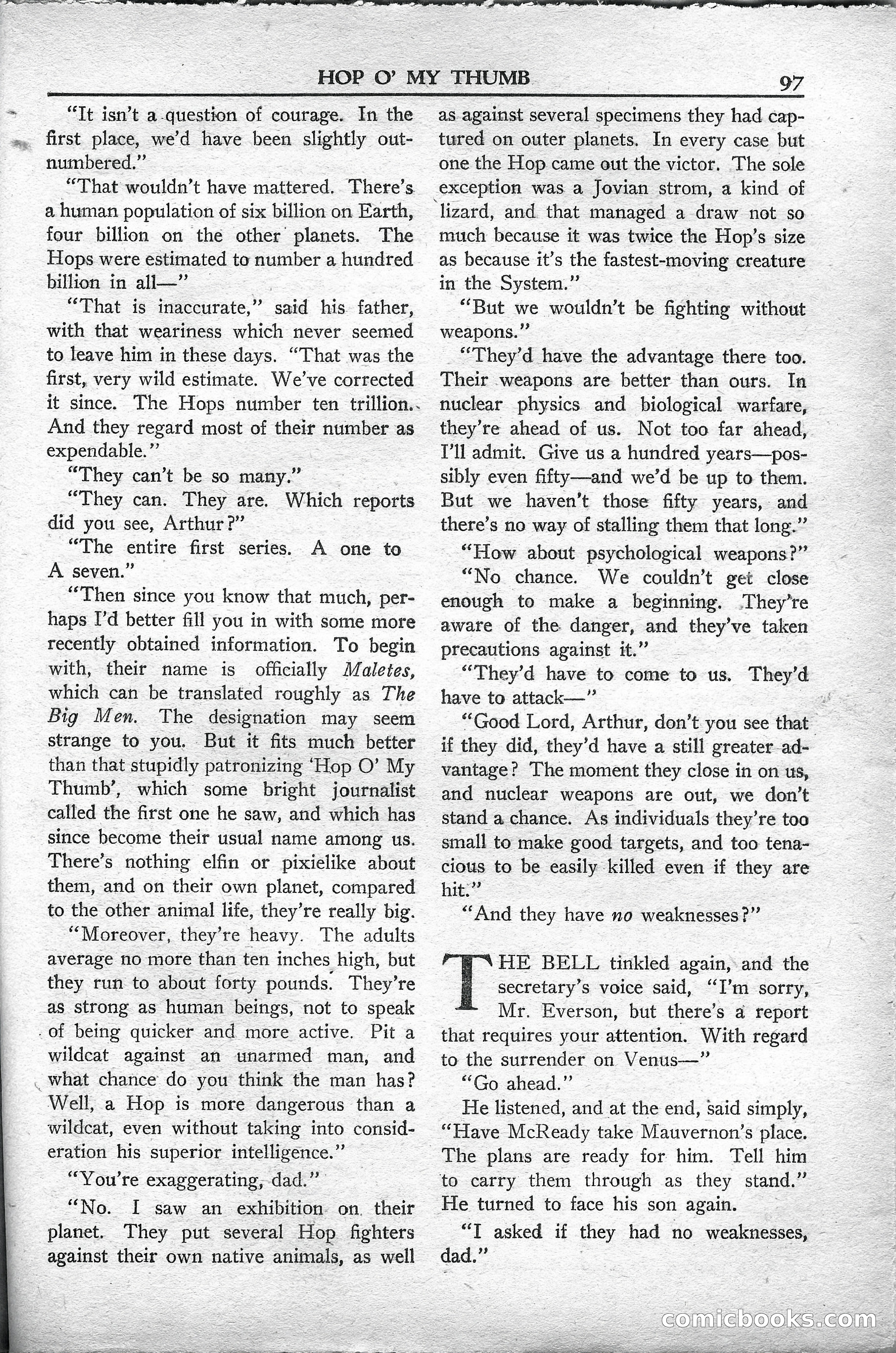 Super Science Stories, May 1950 — page 97 of 132
