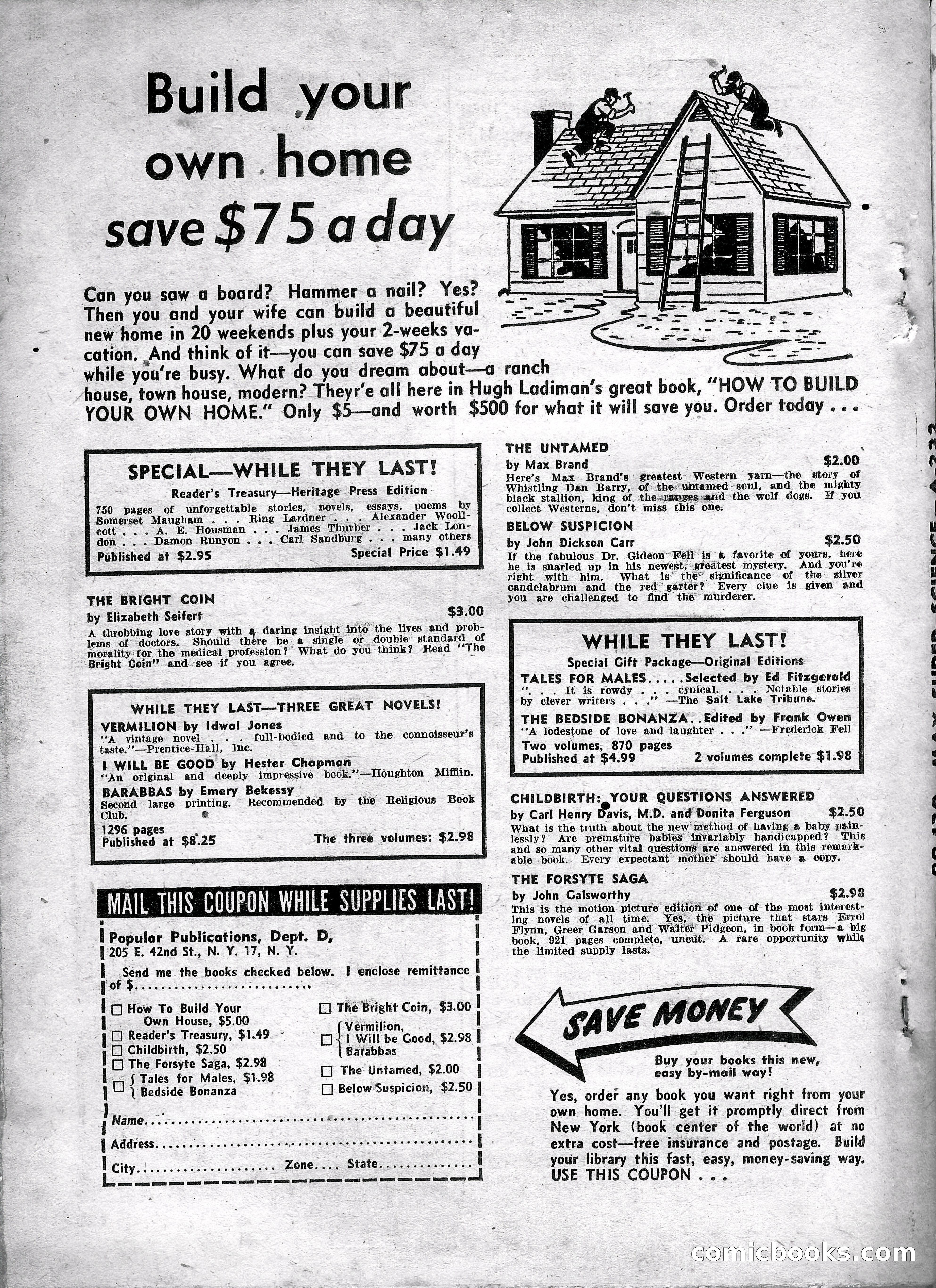 Super Science Stories, May 1950 — page 130 of 132