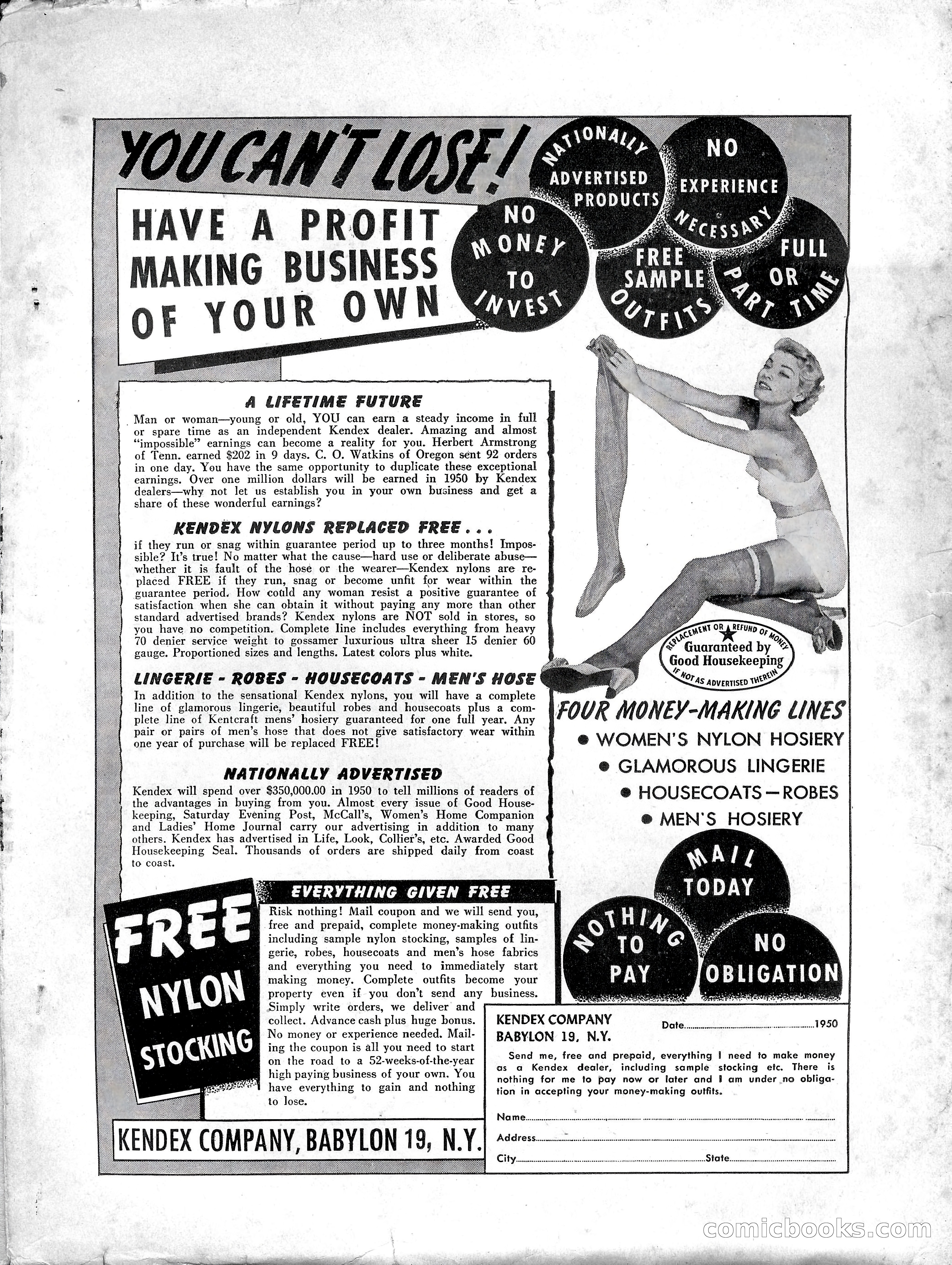 Super Science Stories, May 1950 — page 131 of 132