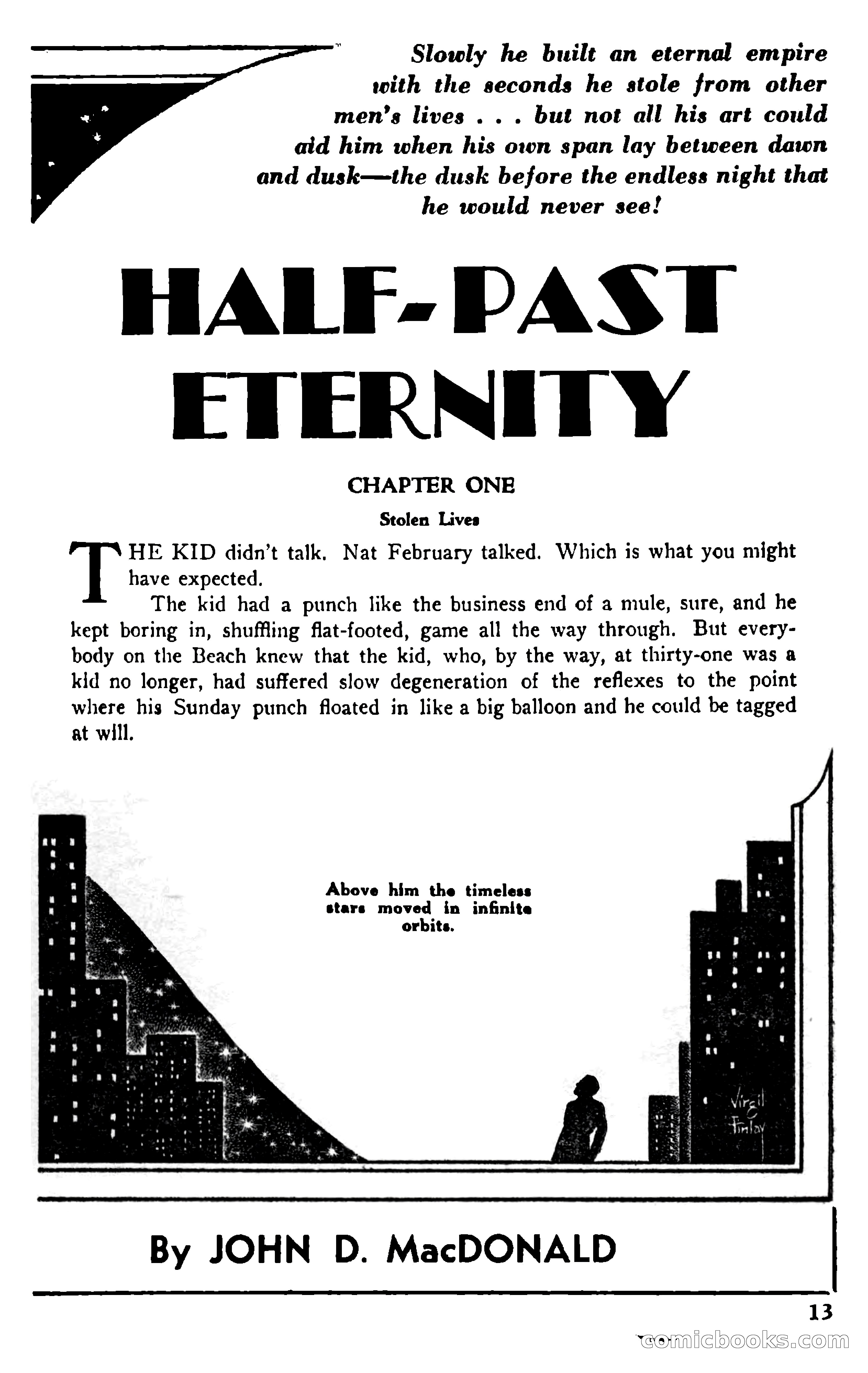 Super Science Stories, July 1950 — page 13 of 133
