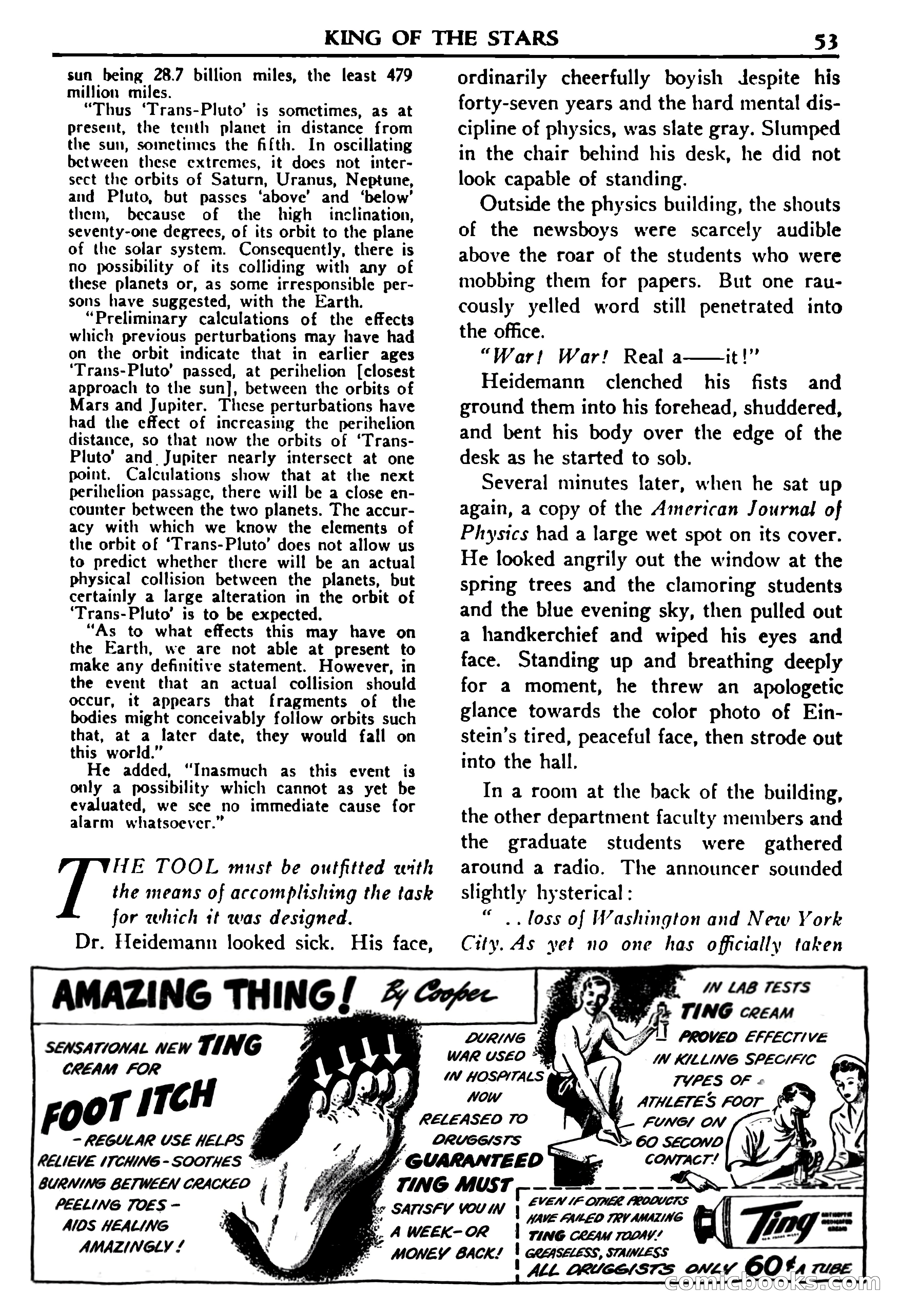 Super Science Stories, July 1950 — page 53 of 133