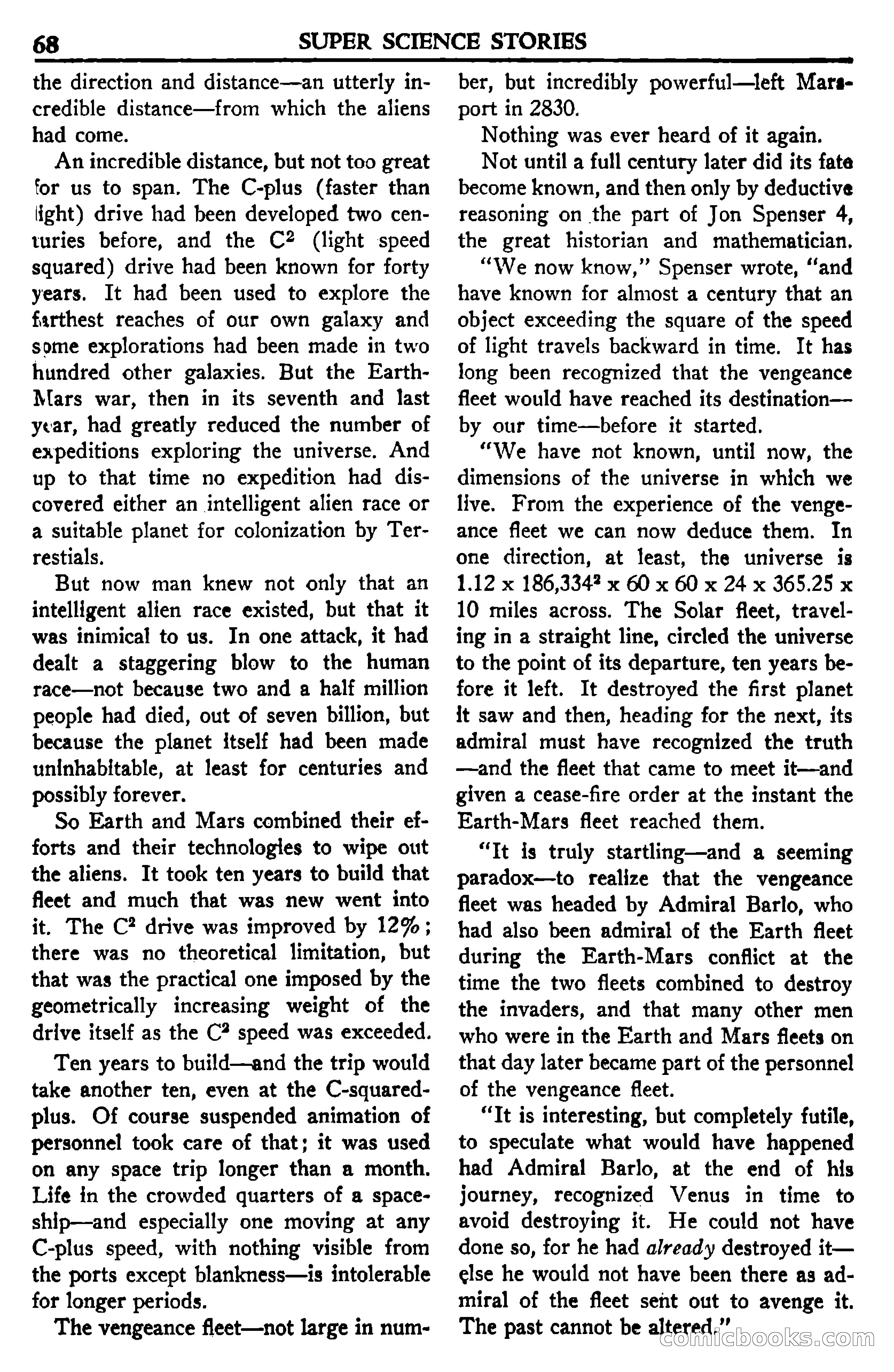 Super Science Stories, July 1950 — page 68 of 133