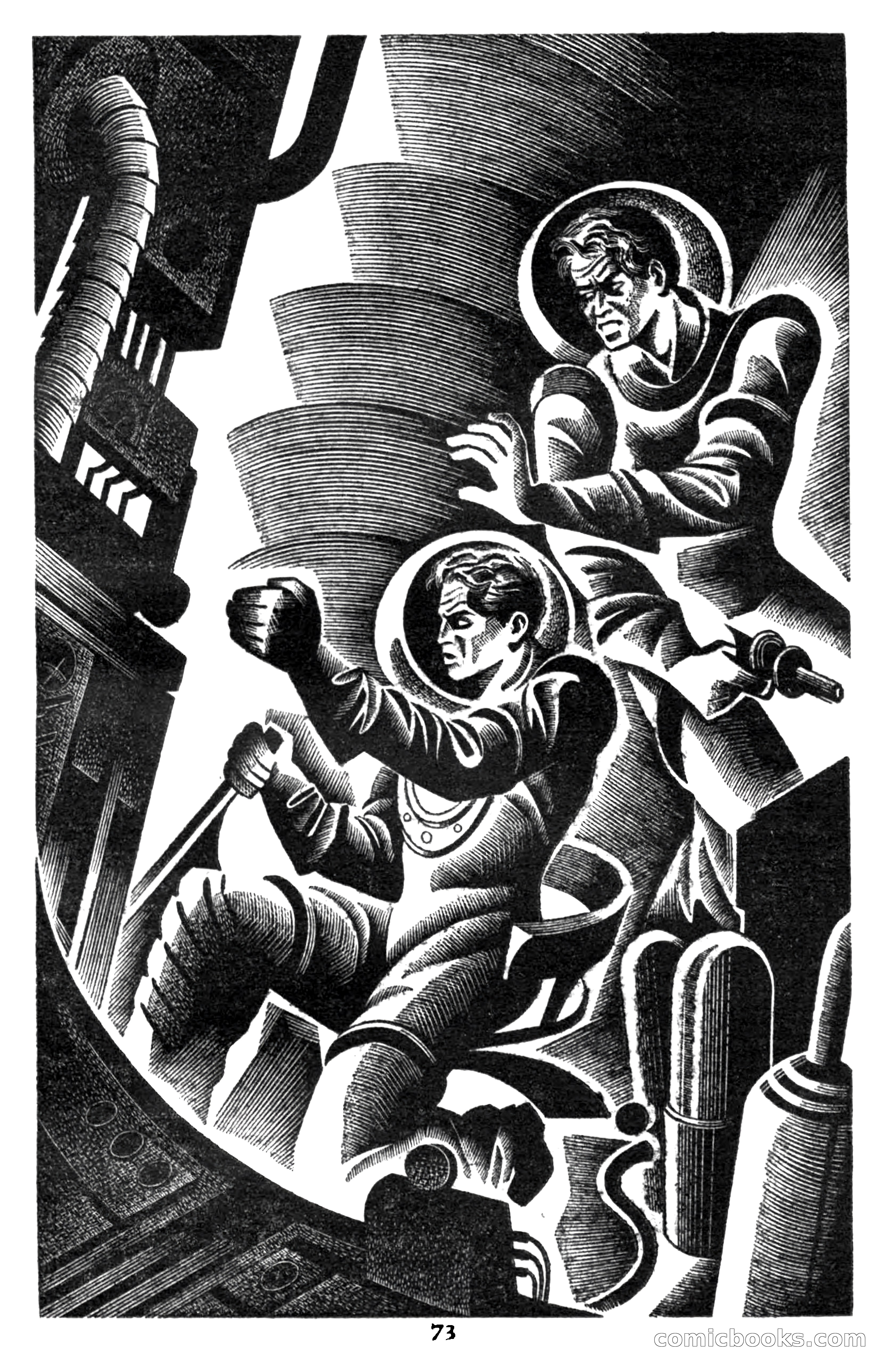 Super Science Stories, July 1950 — page 73 of 133