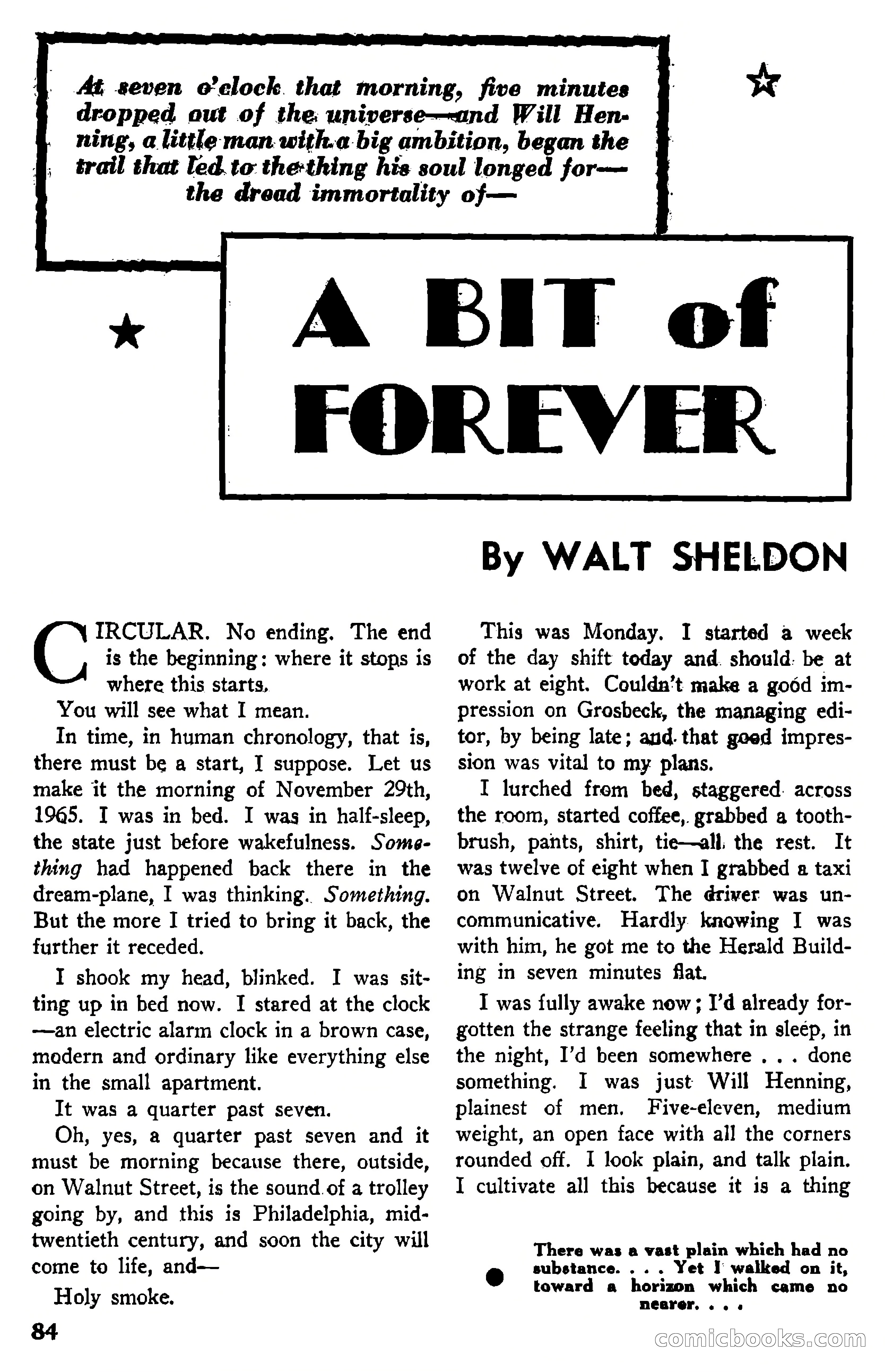 Super Science Stories, July 1950 — page 84 of 133