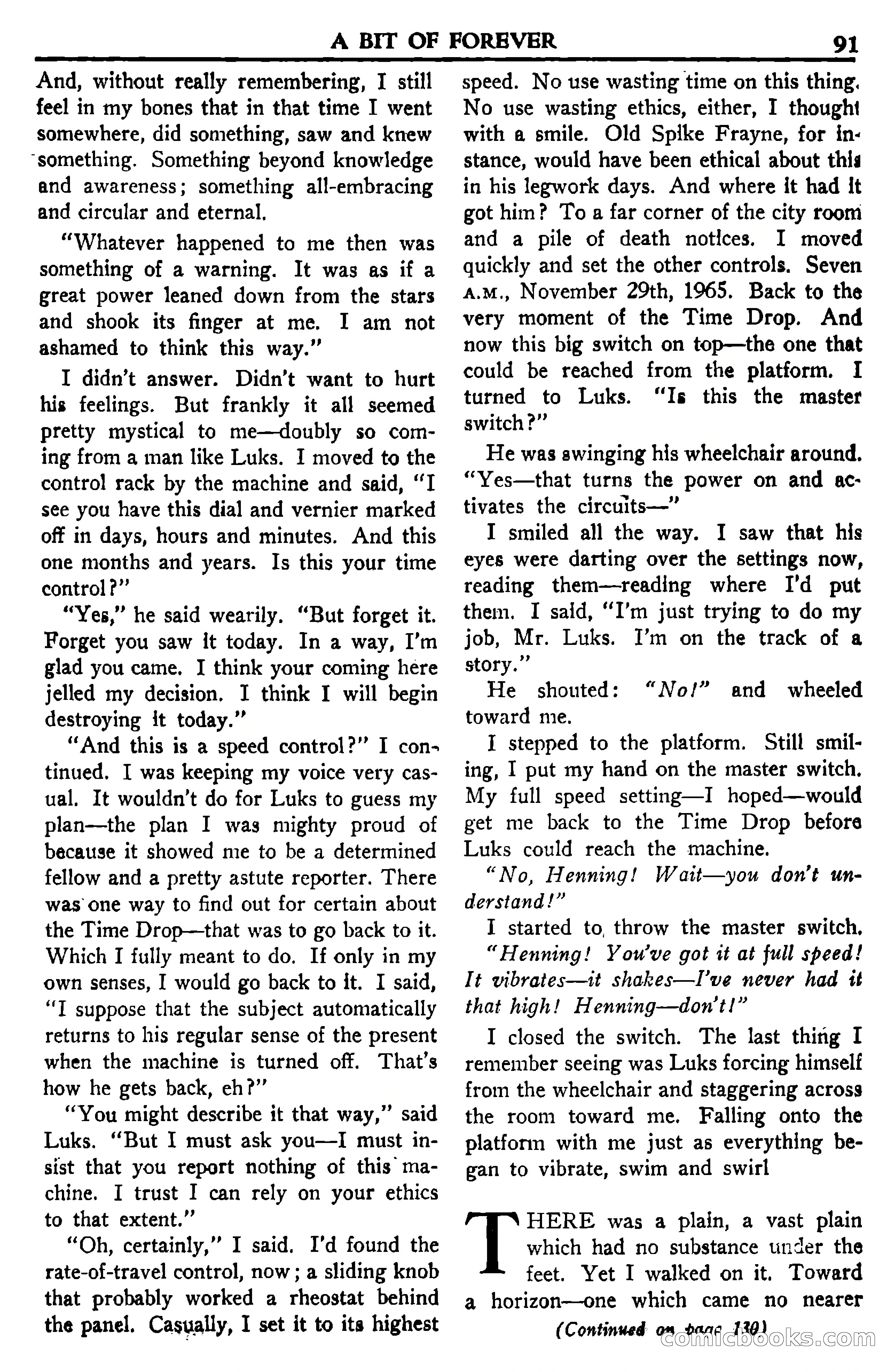 Super Science Stories, July 1950 — page 91 of 133