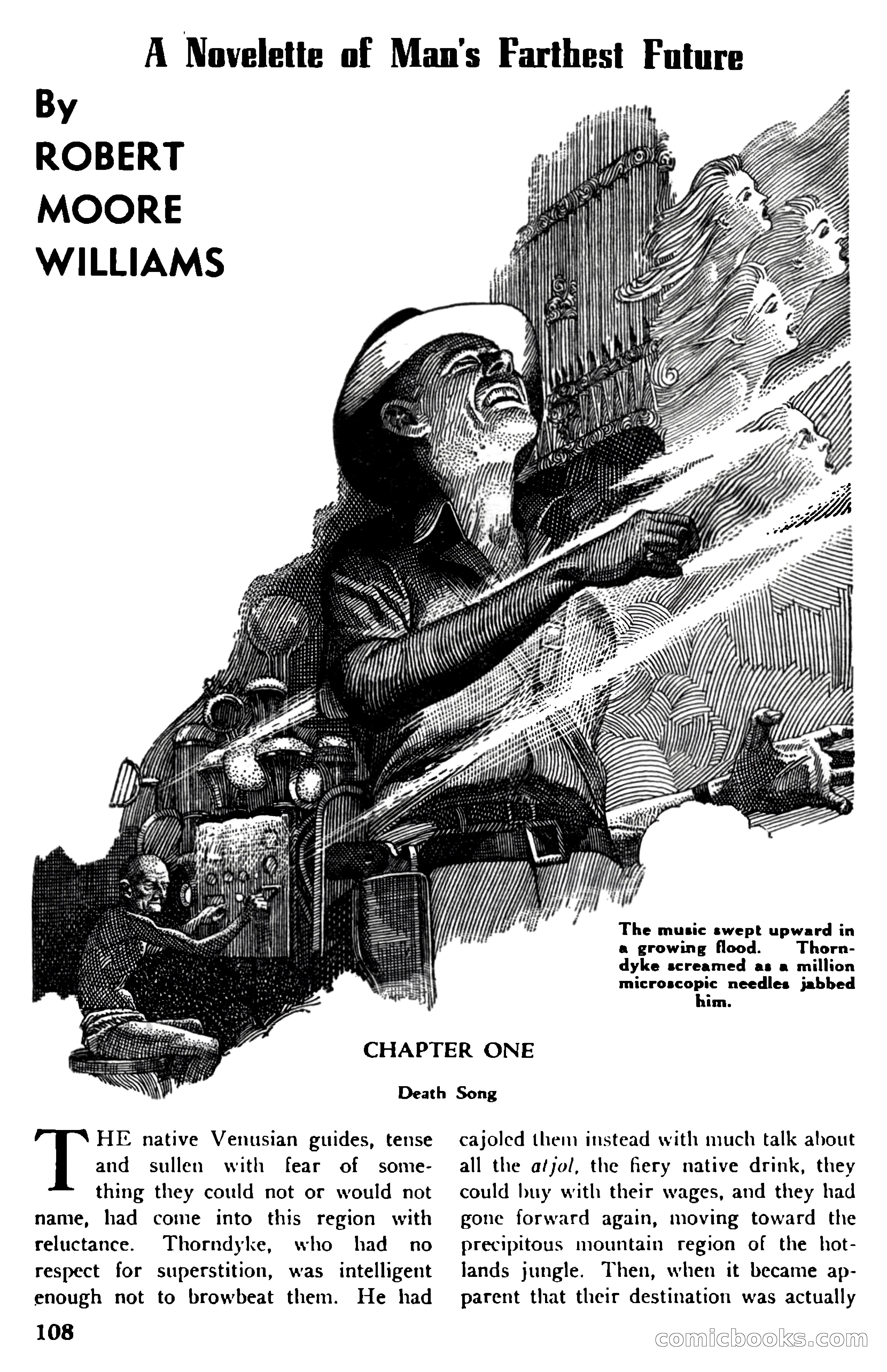 Super Science Stories, July 1950 — page 108 of 133