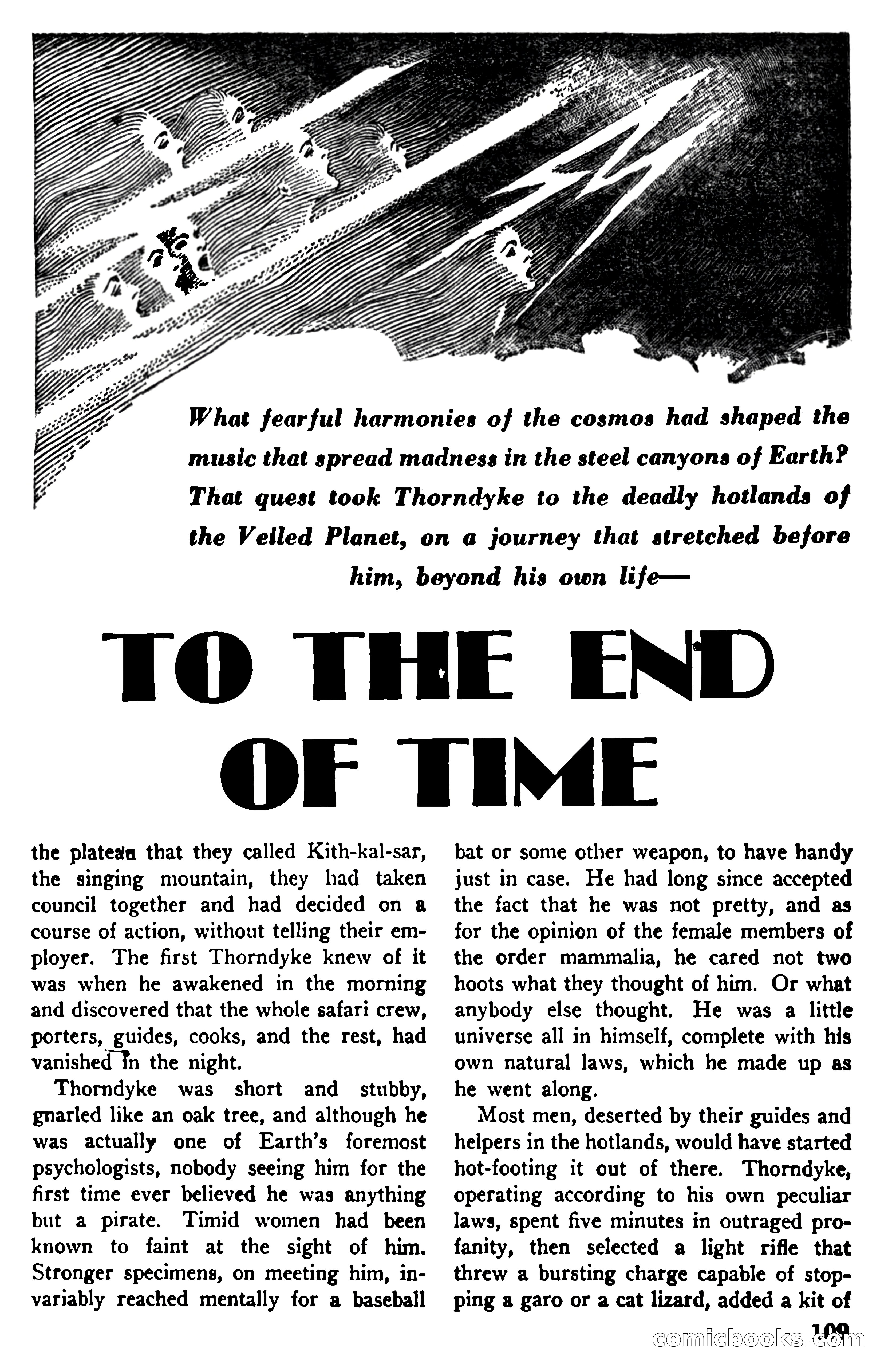 Super Science Stories, July 1950 — page 109 of 133