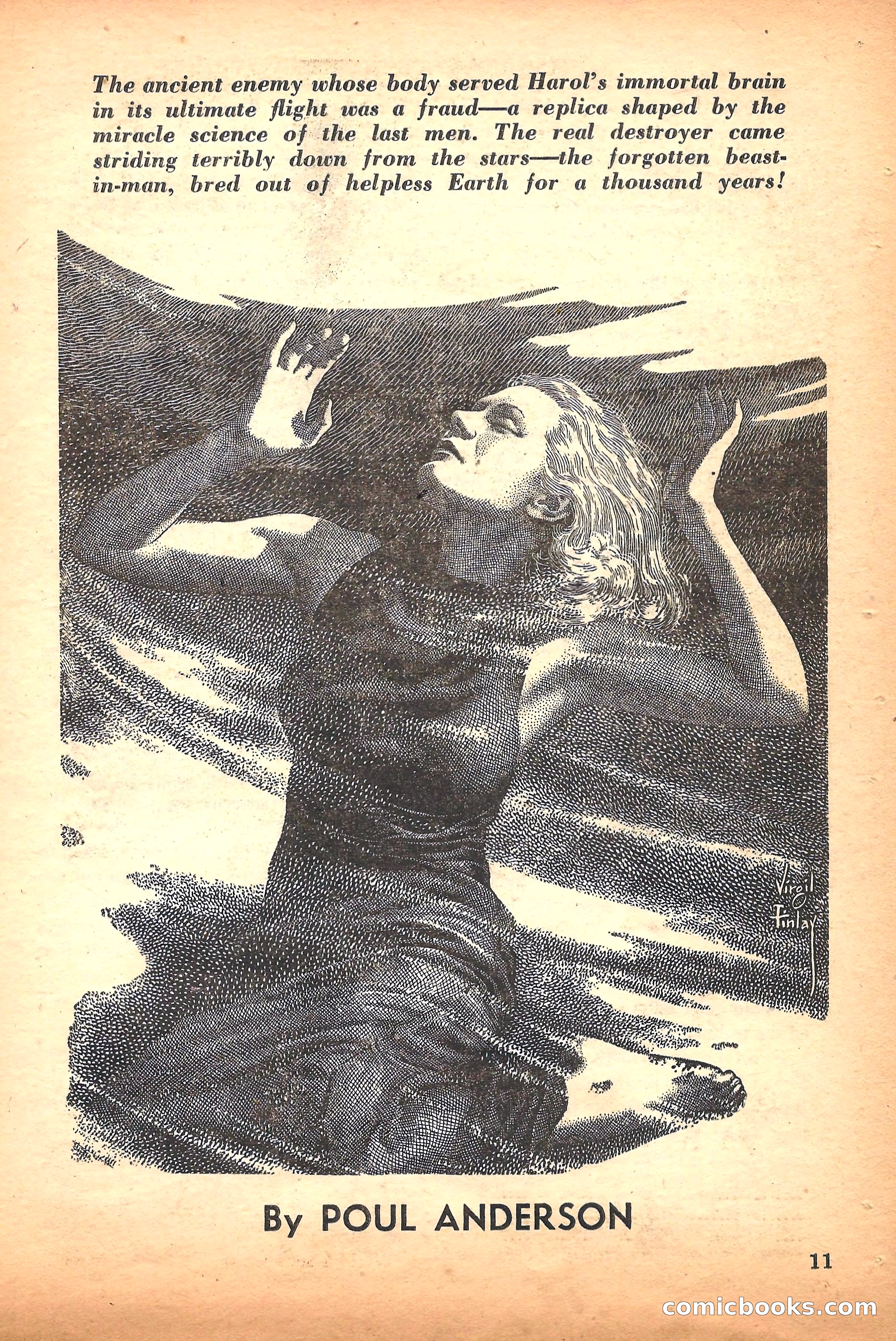 Super Science Stories, September 1950 — page 11 of 132