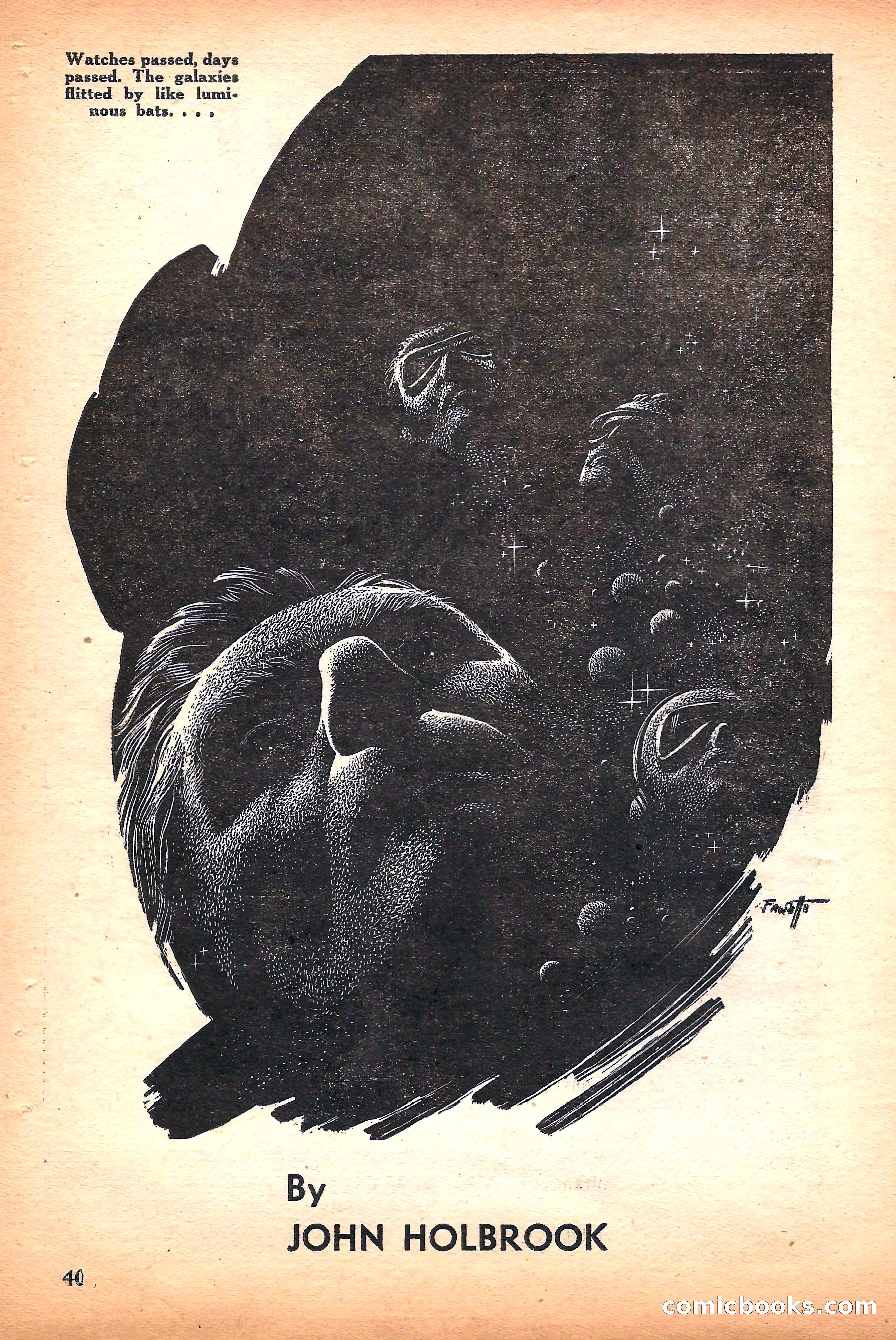 Super Science Stories, September 1950 — page 40 of 132