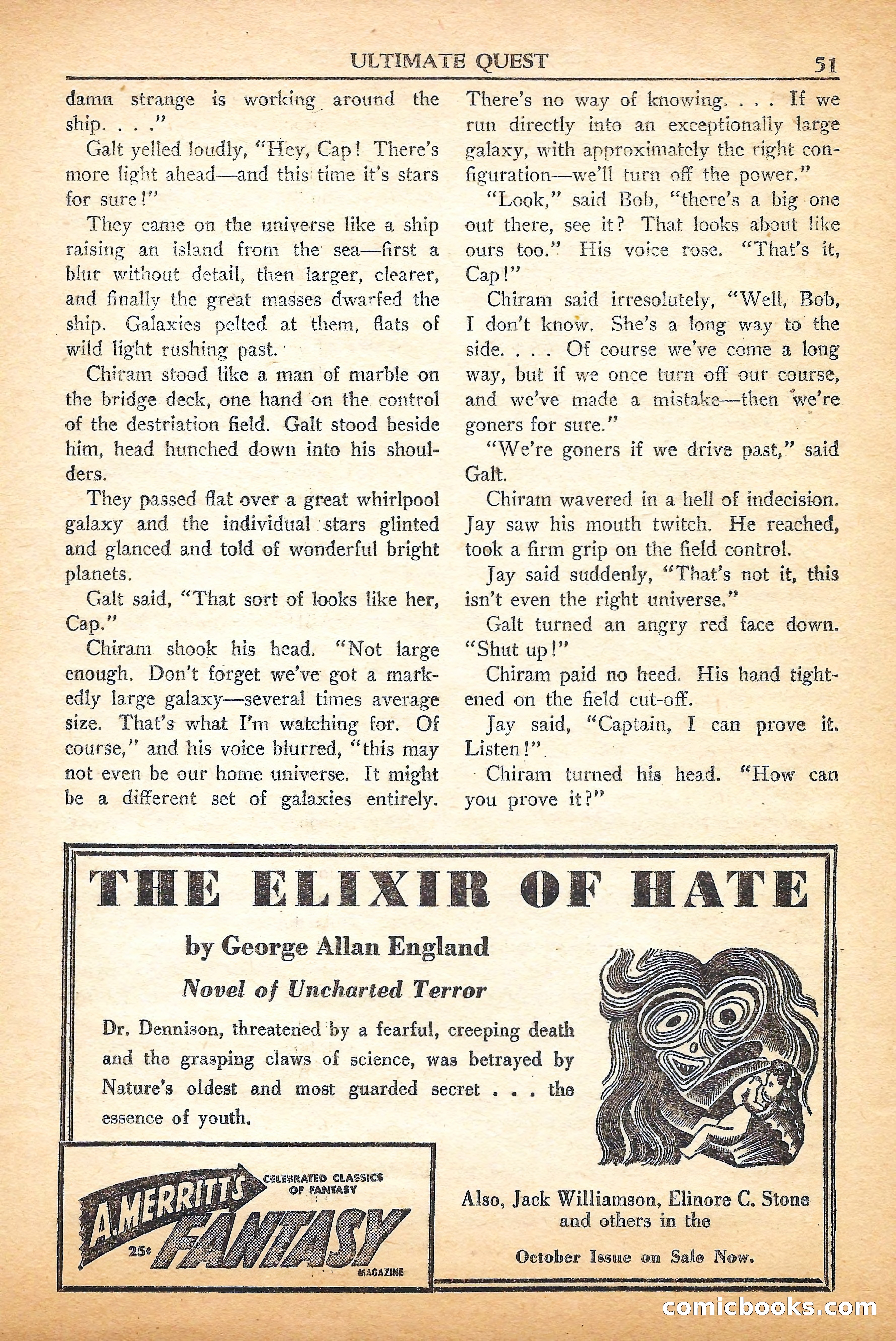 Super Science Stories, September 1950 — page 51 of 132