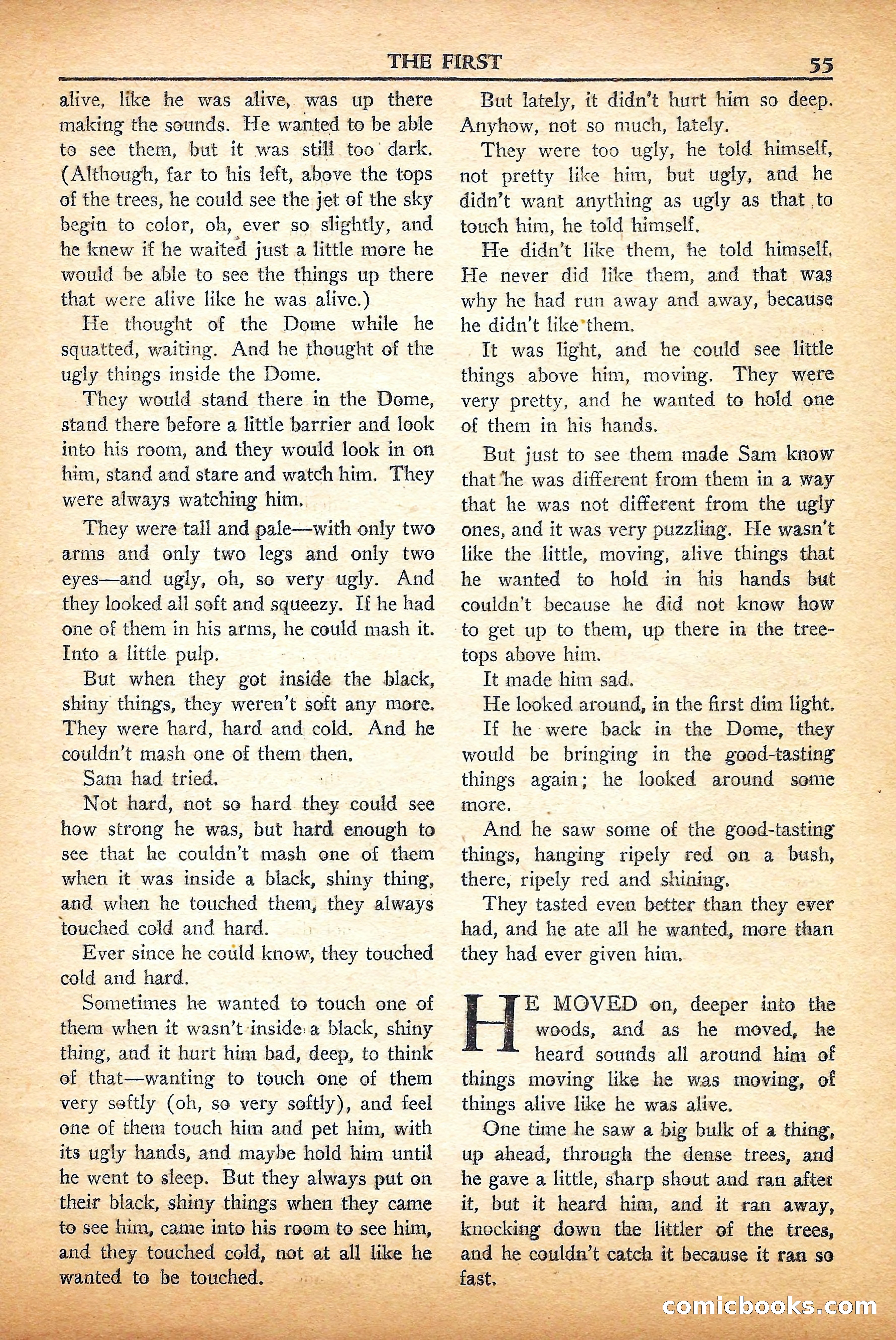 Super Science Stories, September 1950 — page 55 of 132