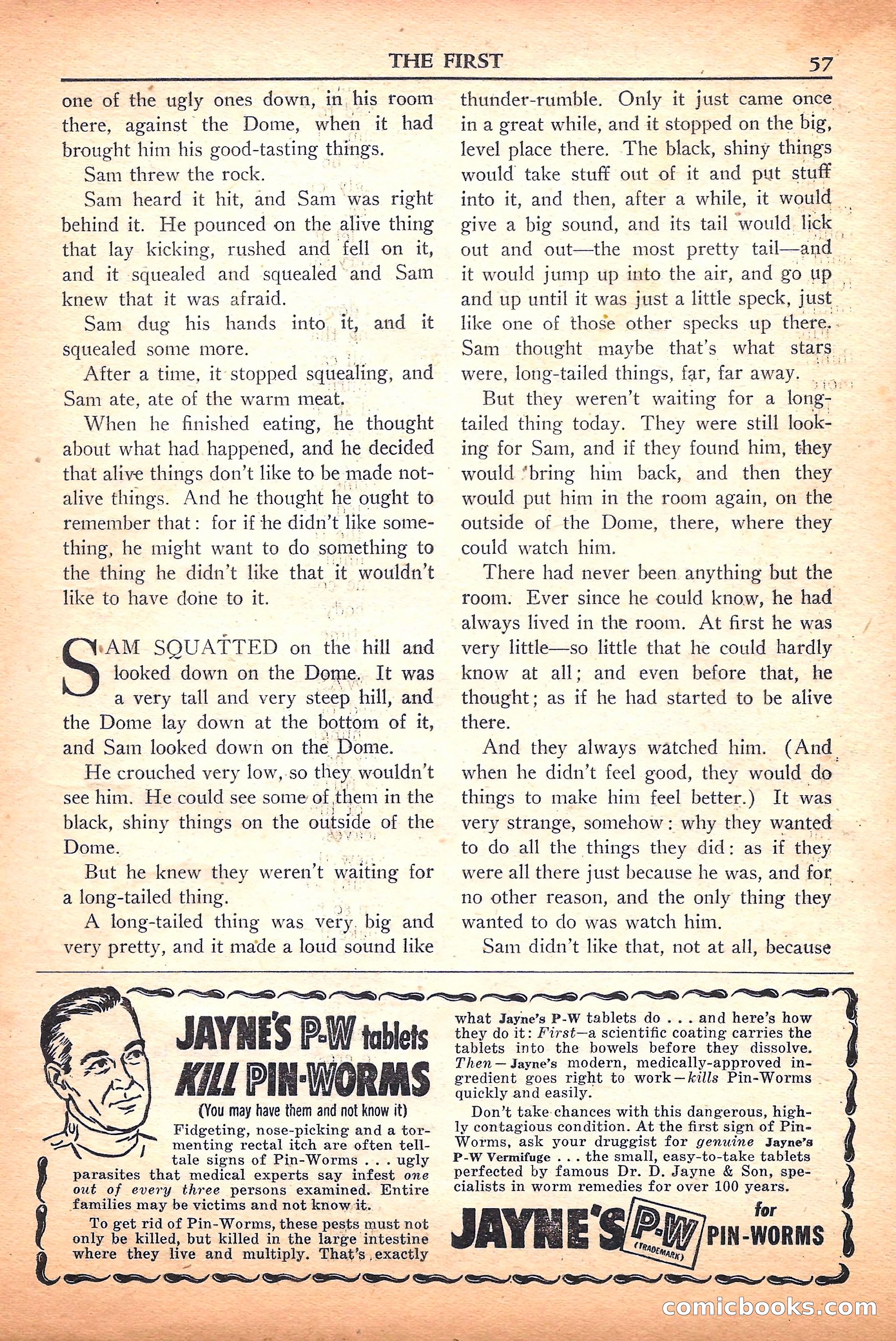 Super Science Stories, September 1950 — page 57 of 132
