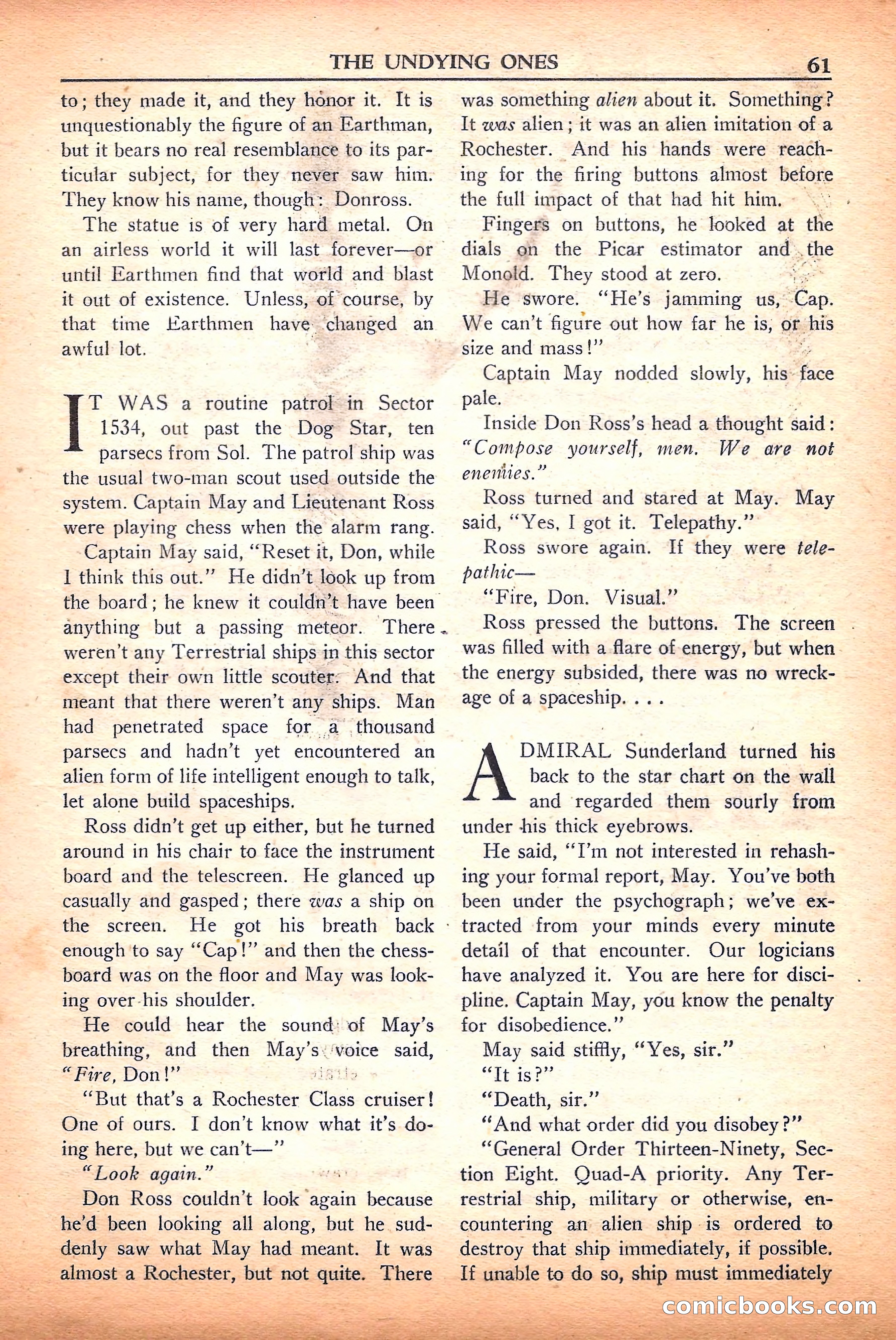 Super Science Stories, September 1950 — page 61 of 132