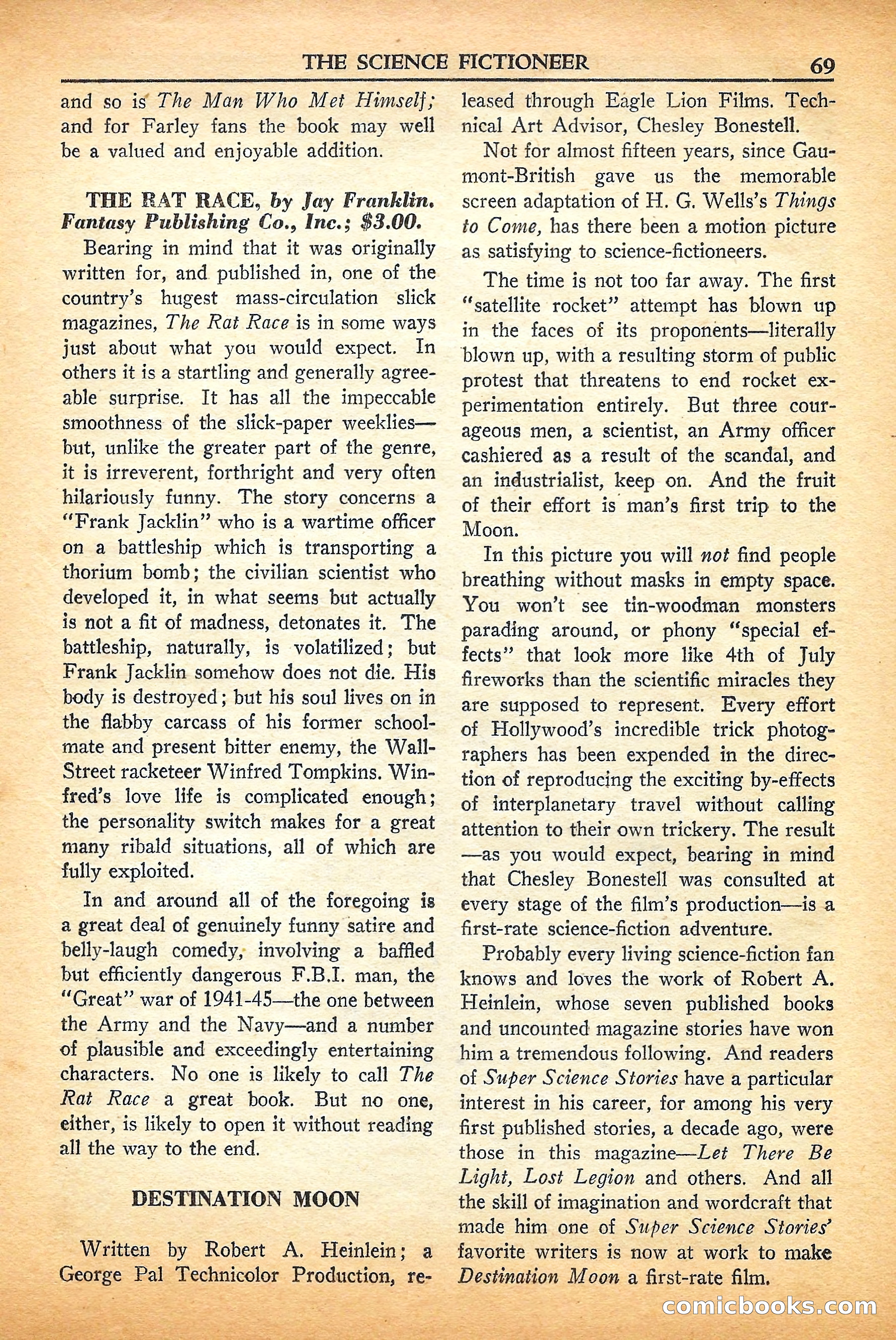 Super Science Stories, September 1950 — page 69 of 132