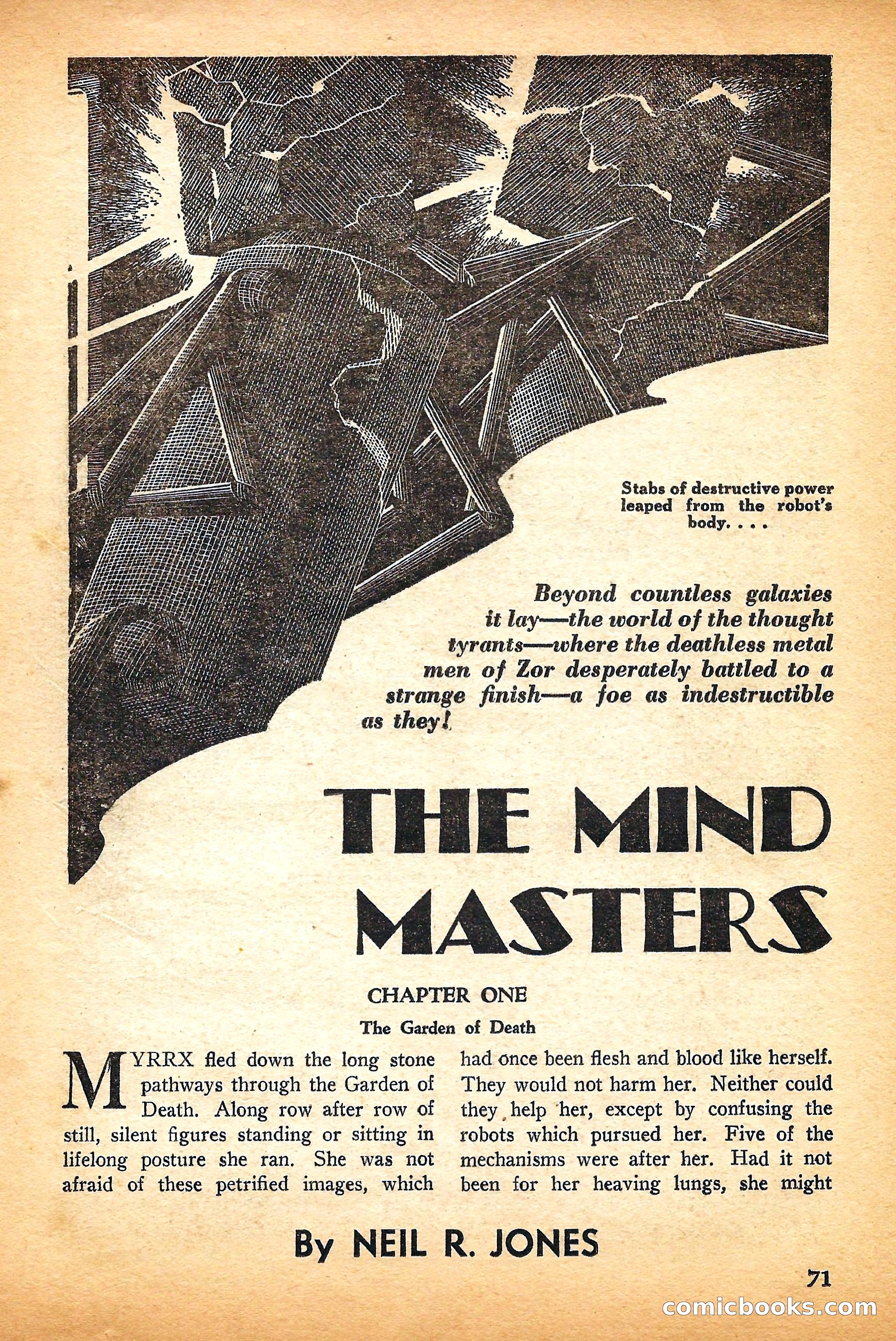 Super Science Stories, September 1950 — page 71 of 132
