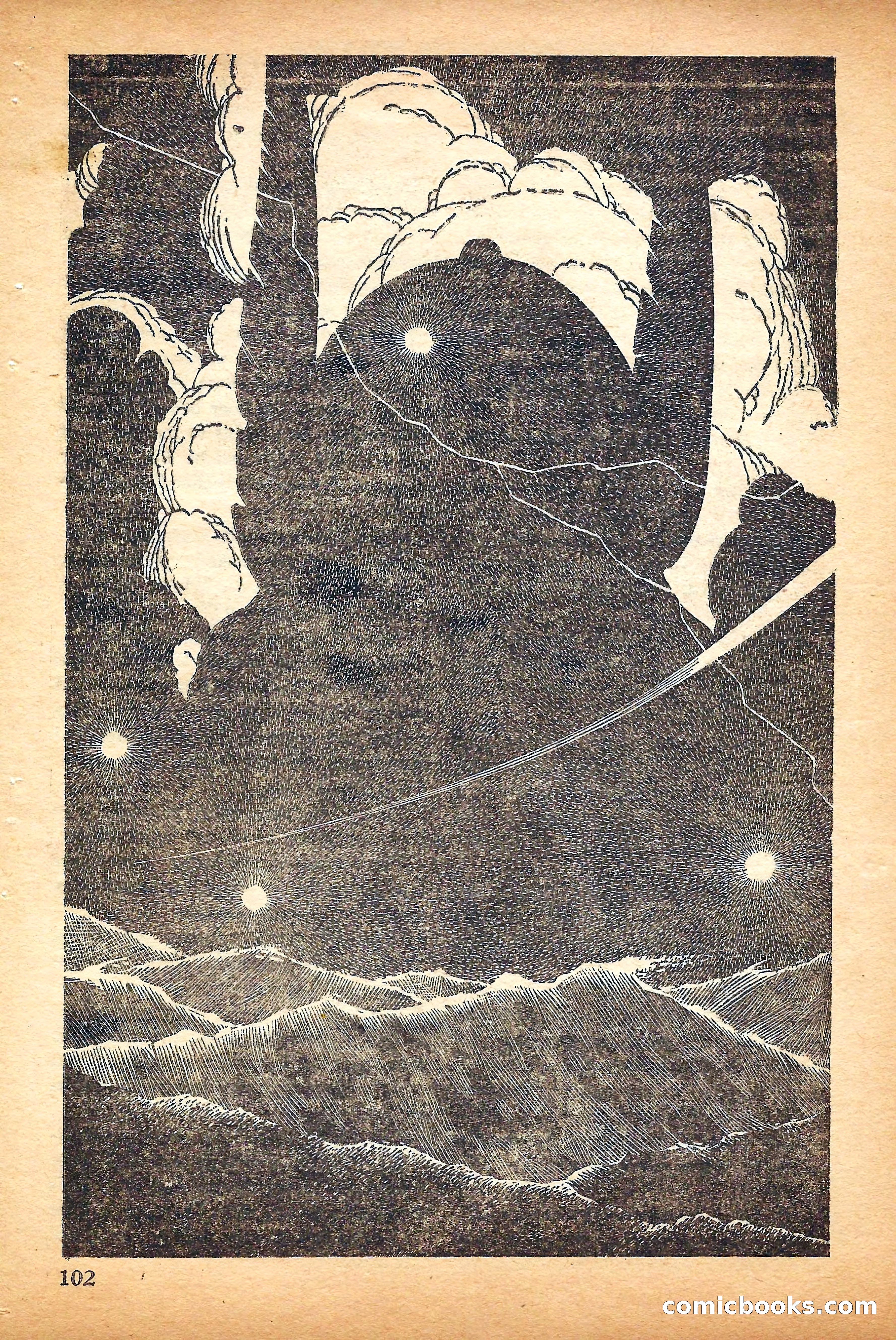 Super Science Stories, September 1950 — page 102 of 132