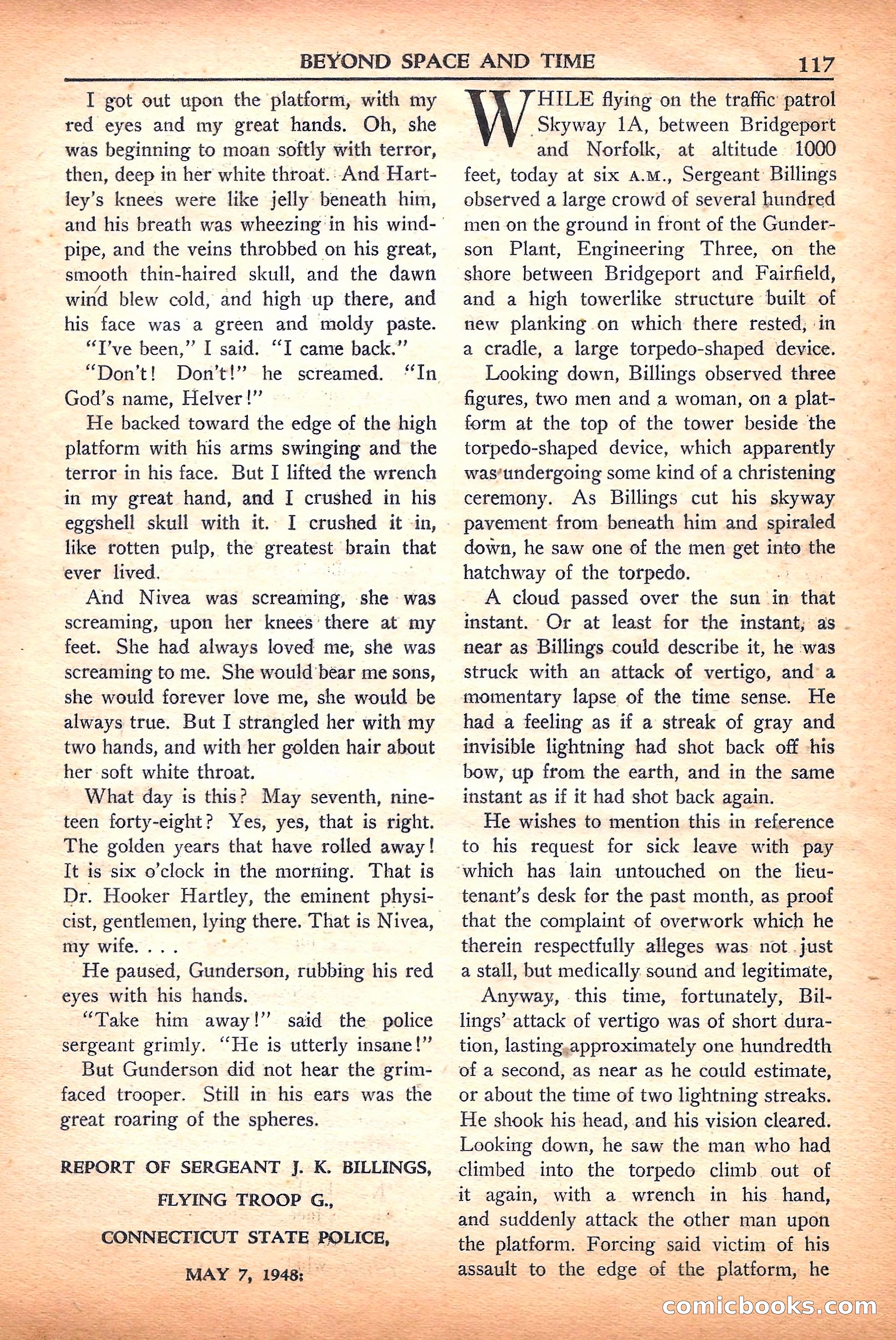Super Science Stories, September 1950 — page 117 of 132