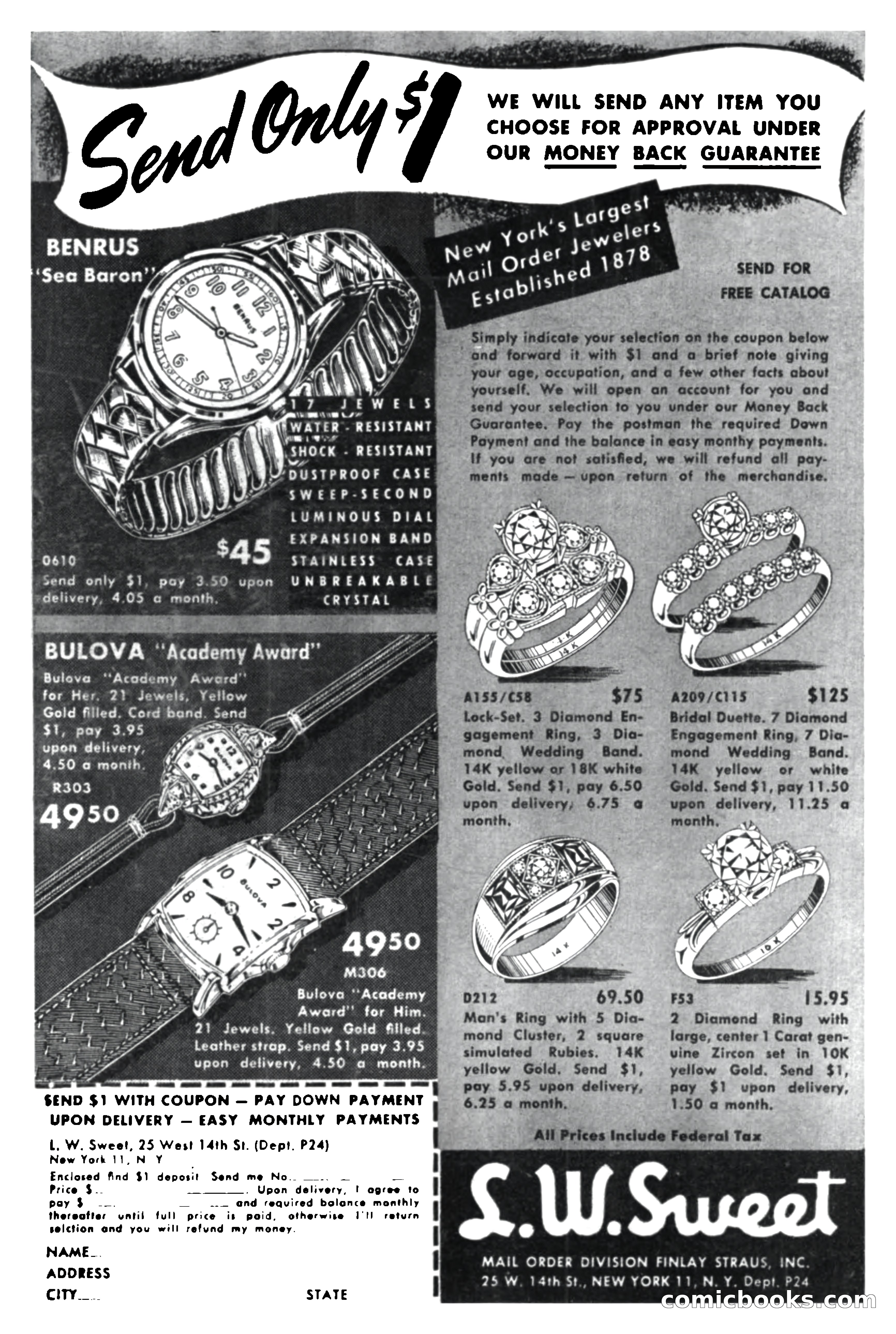 Super Science Stories, November 1950 — page 2 of 133