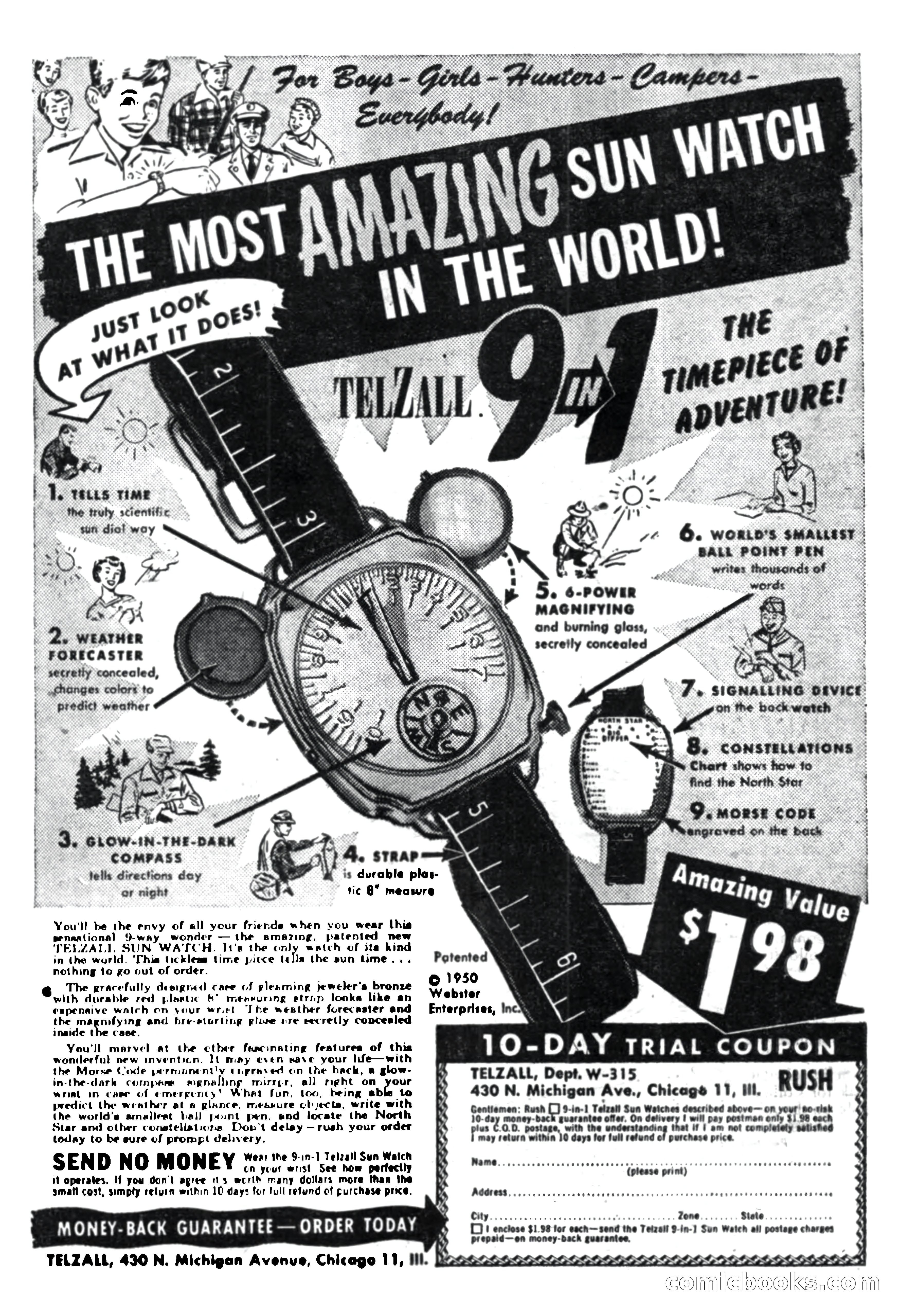 Super Science Stories, November 1950 — page 7 of 133