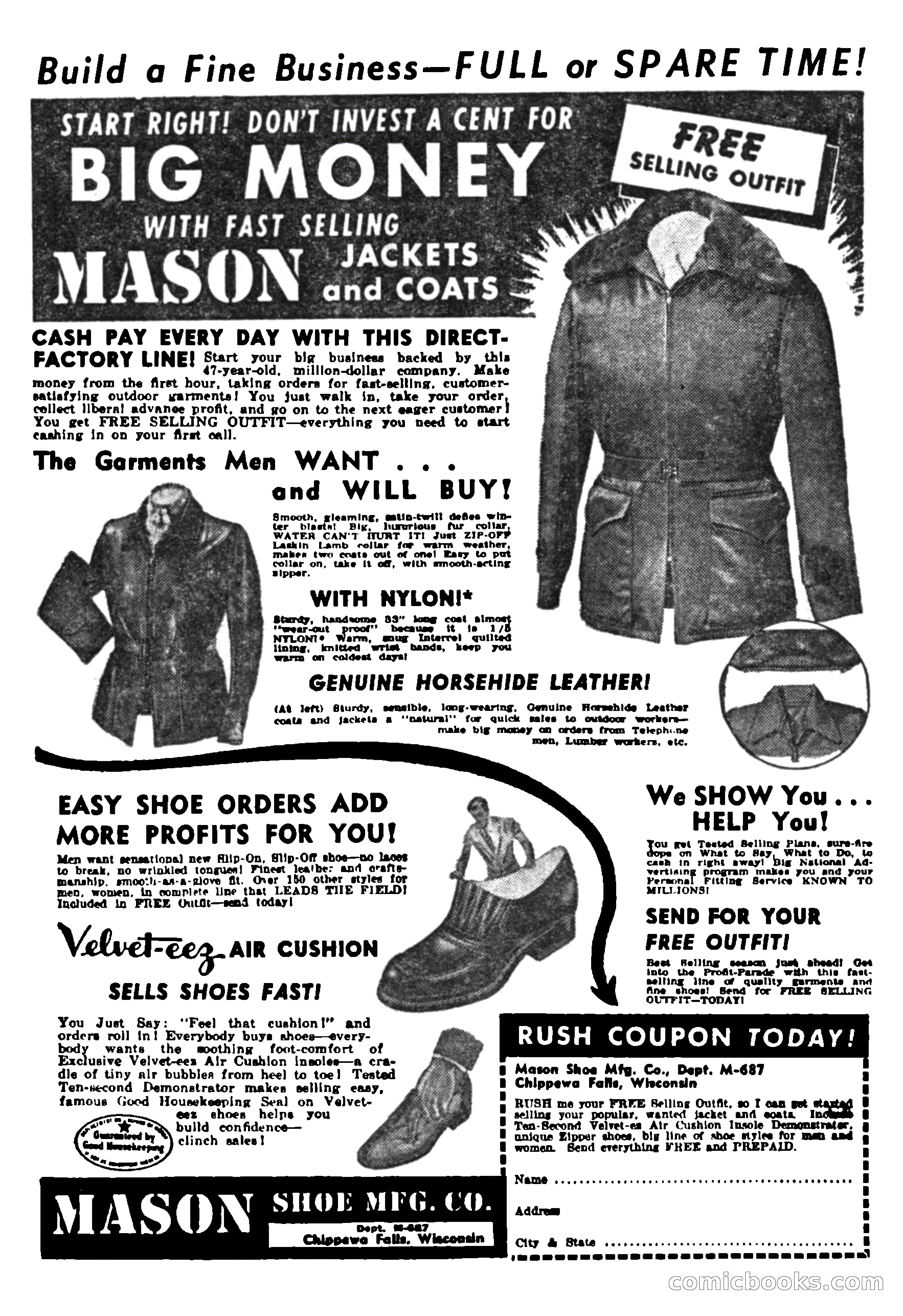 Super Science Stories, November 1950 — page 9 of 133