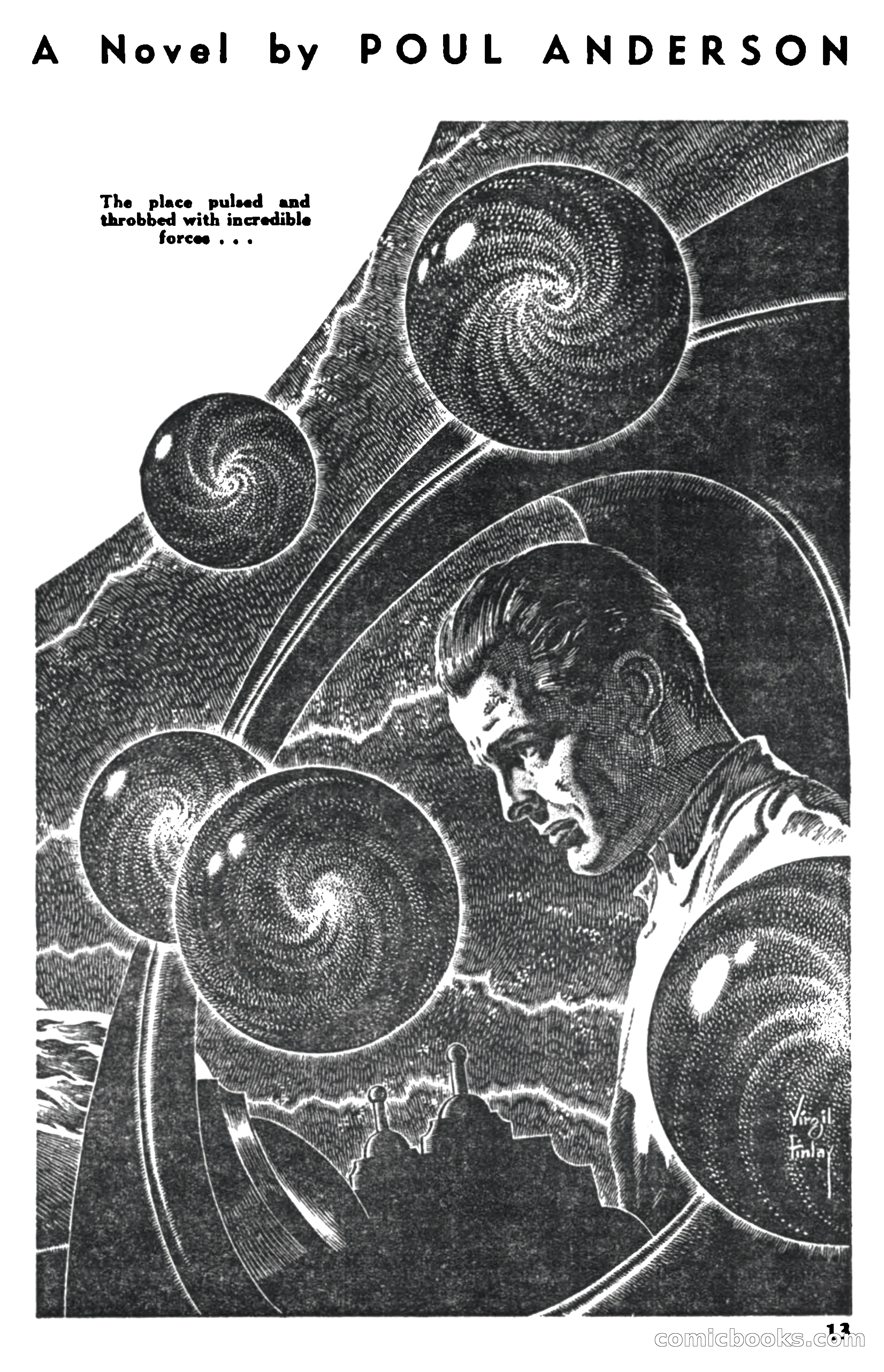 Super Science Stories, November 1950 — page 13 of 133