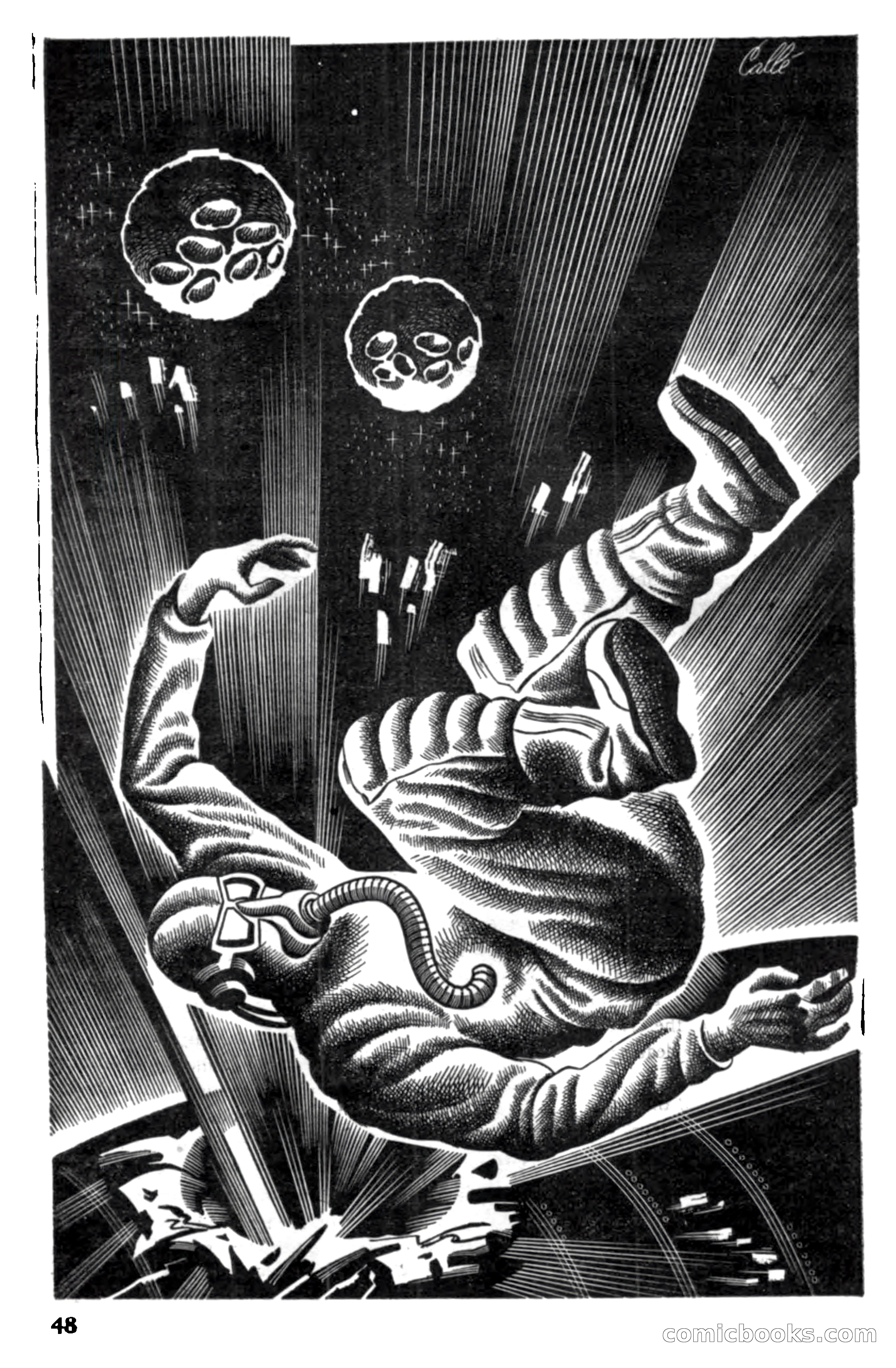 Super Science Stories, November 1950 — page 48 of 133