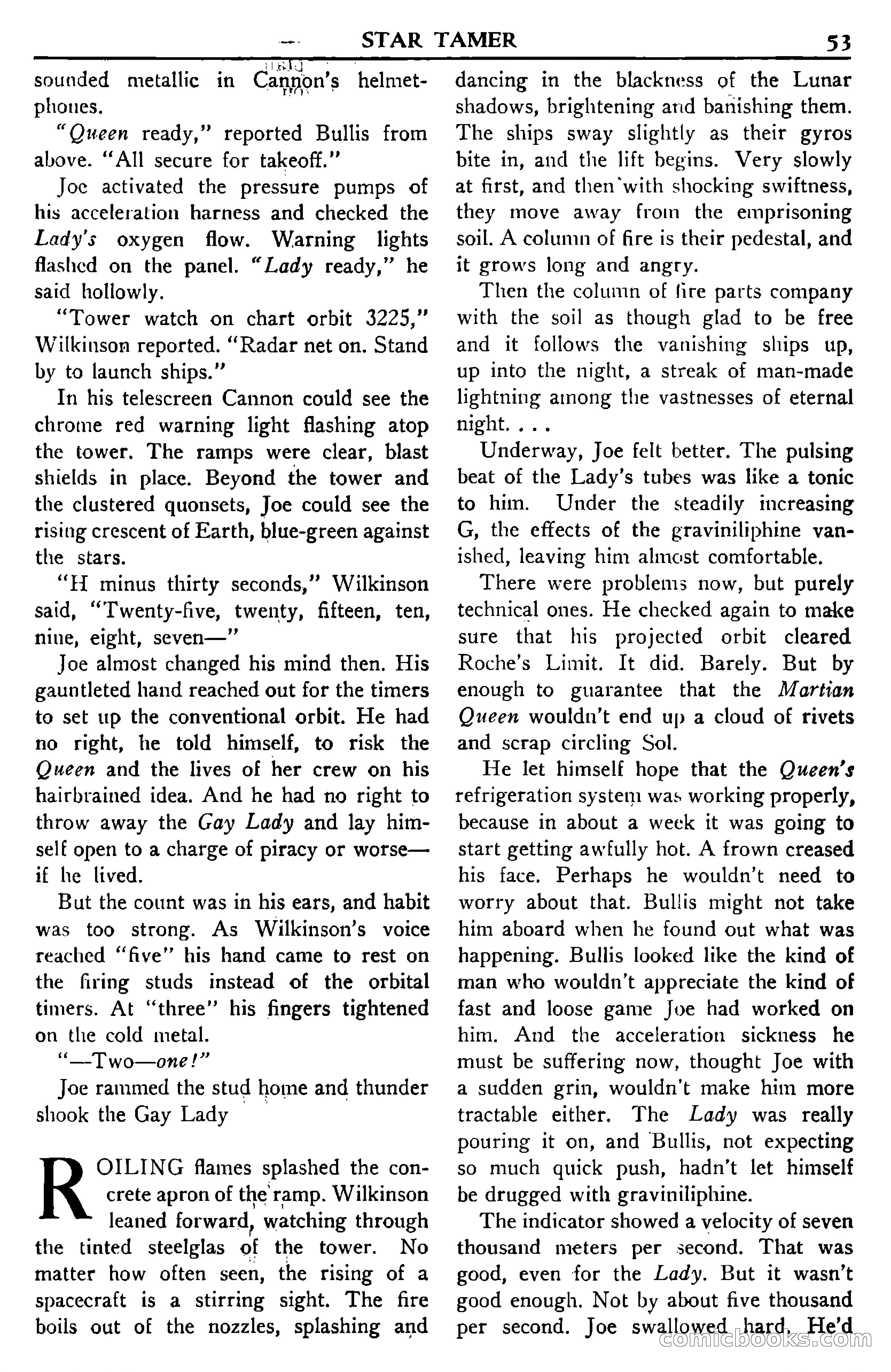 Super Science Stories, November 1950 — page 53 of 133