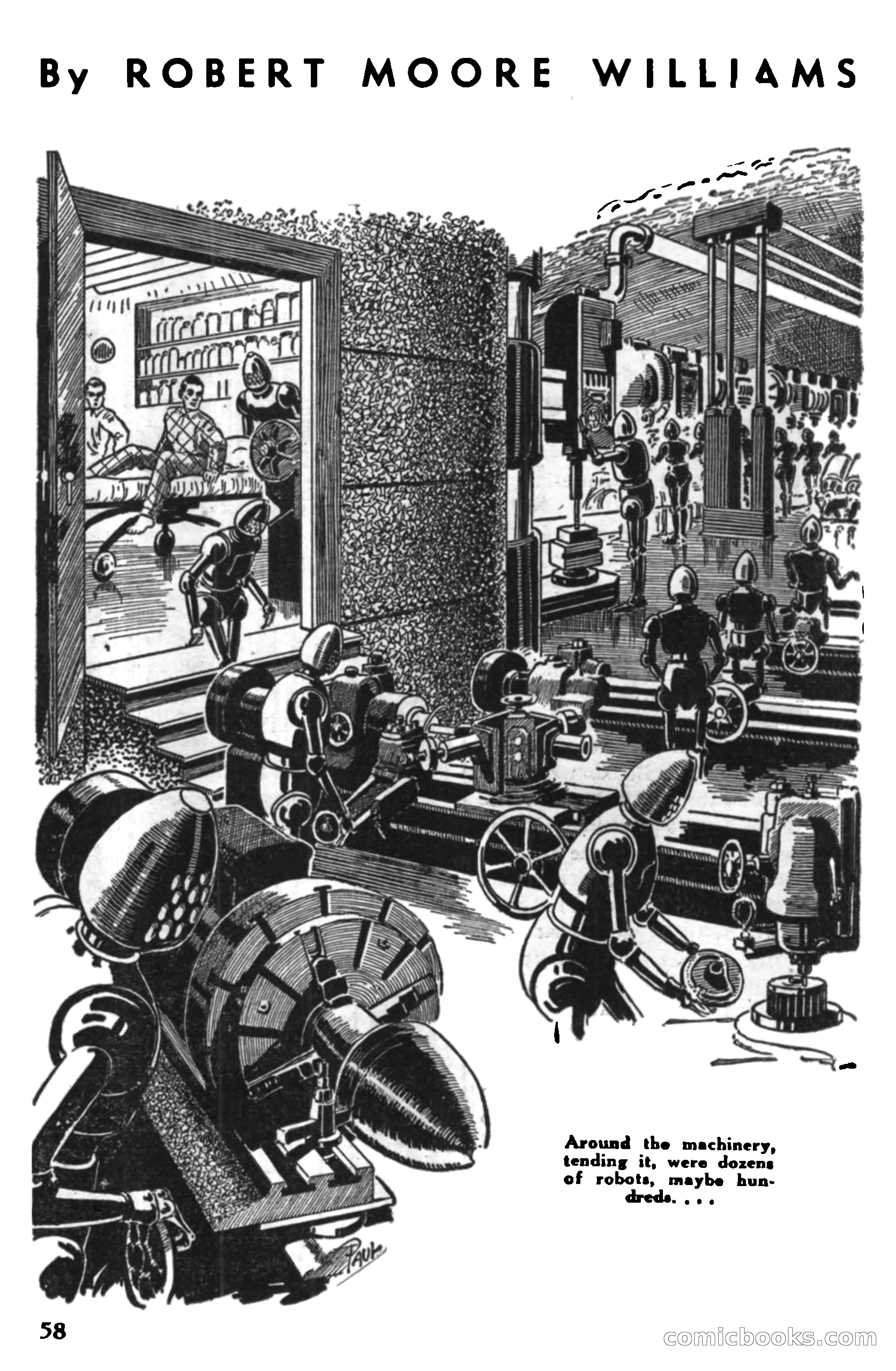Super Science Stories, November 1950 — page 58 of 133
