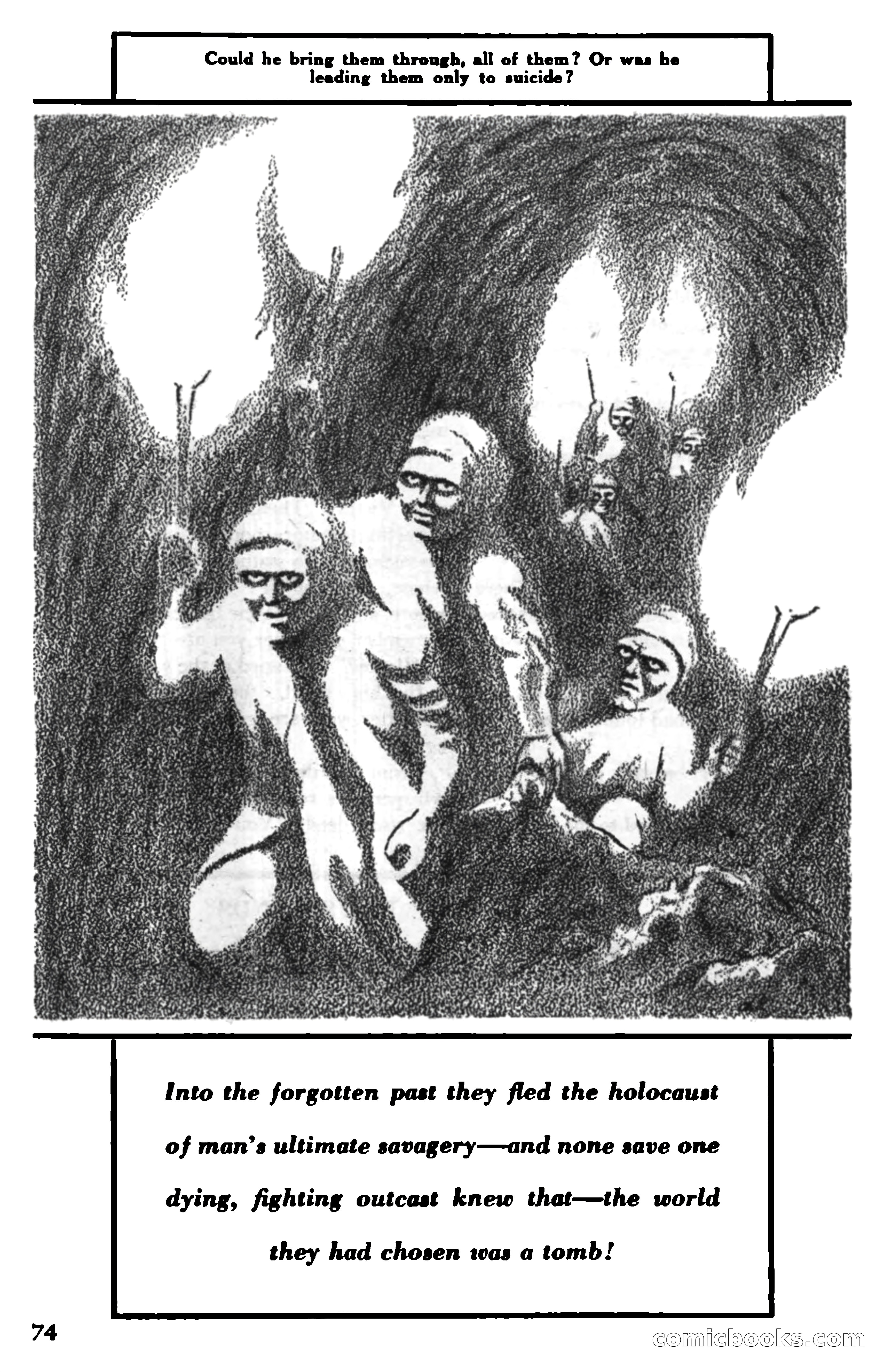 Super Science Stories, November 1950 — page 74 of 133