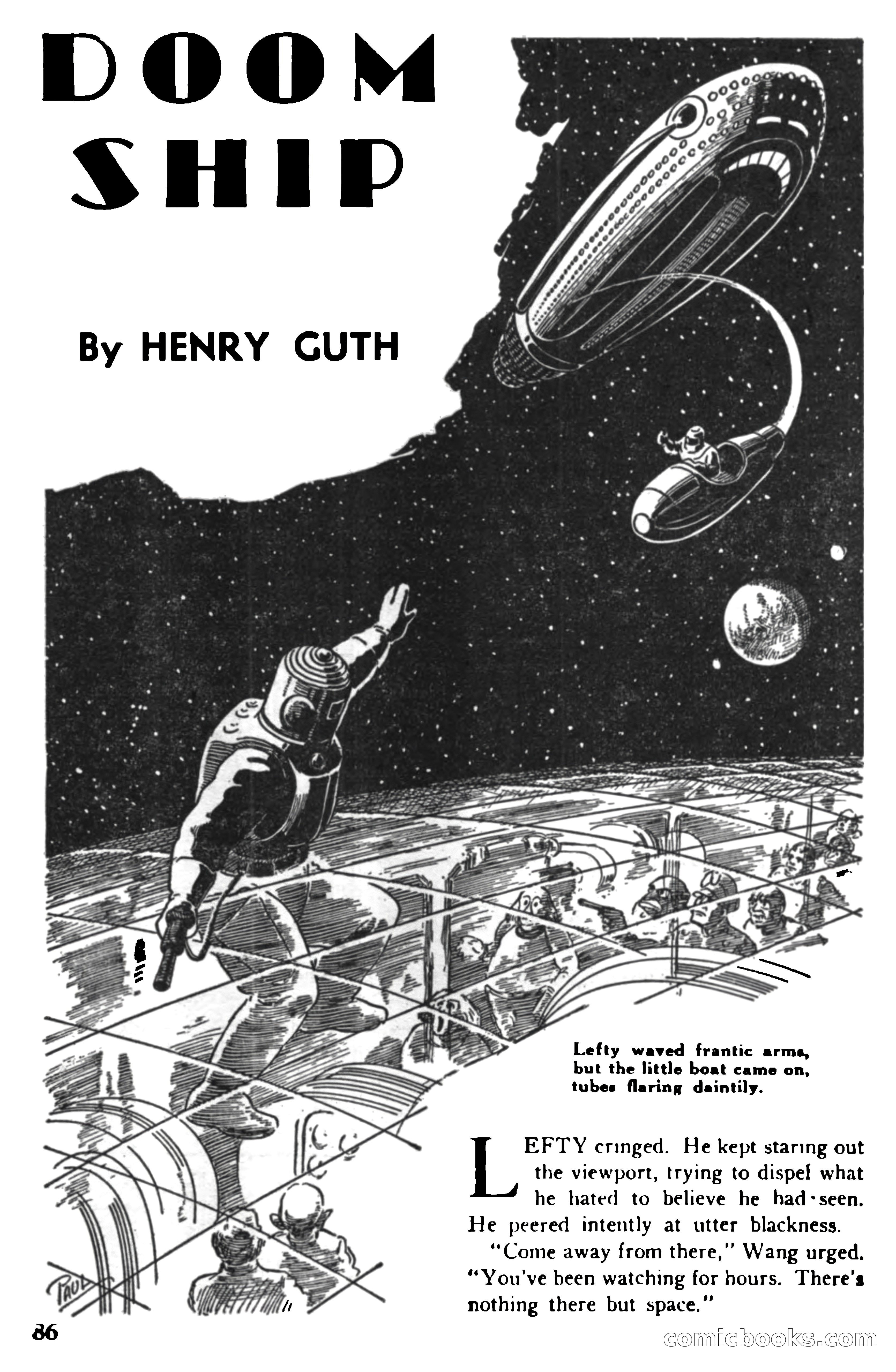Super Science Stories, November 1950 — page 86 of 133