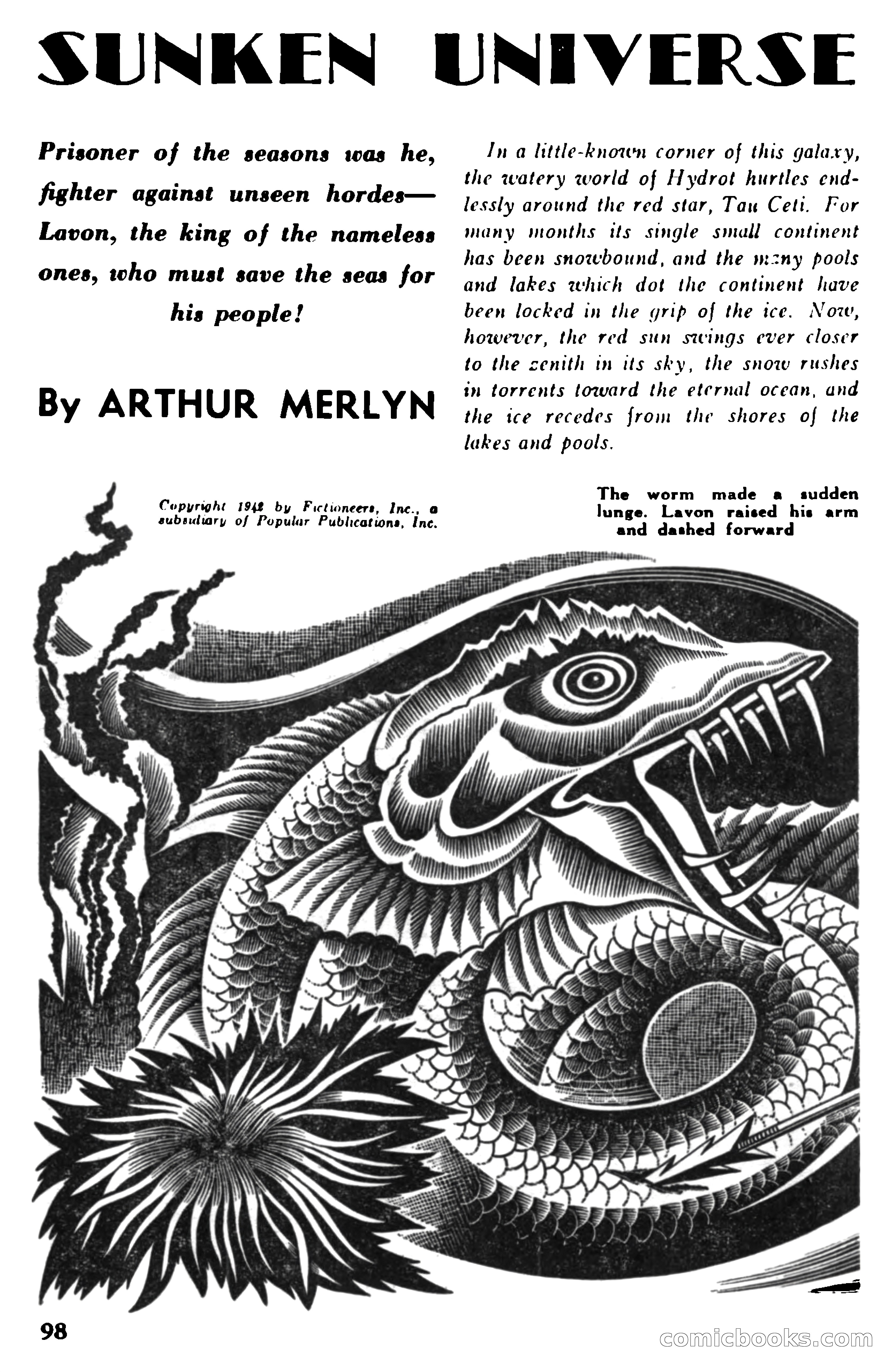 Super Science Stories, November 1950 — page 98 of 133