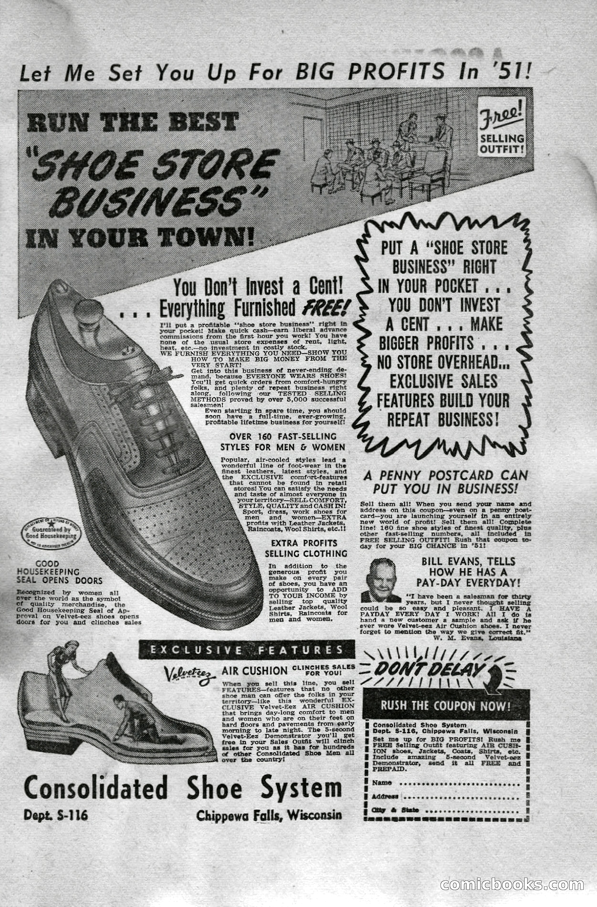 Super Science Stories, April 1951 — page 11 of 116