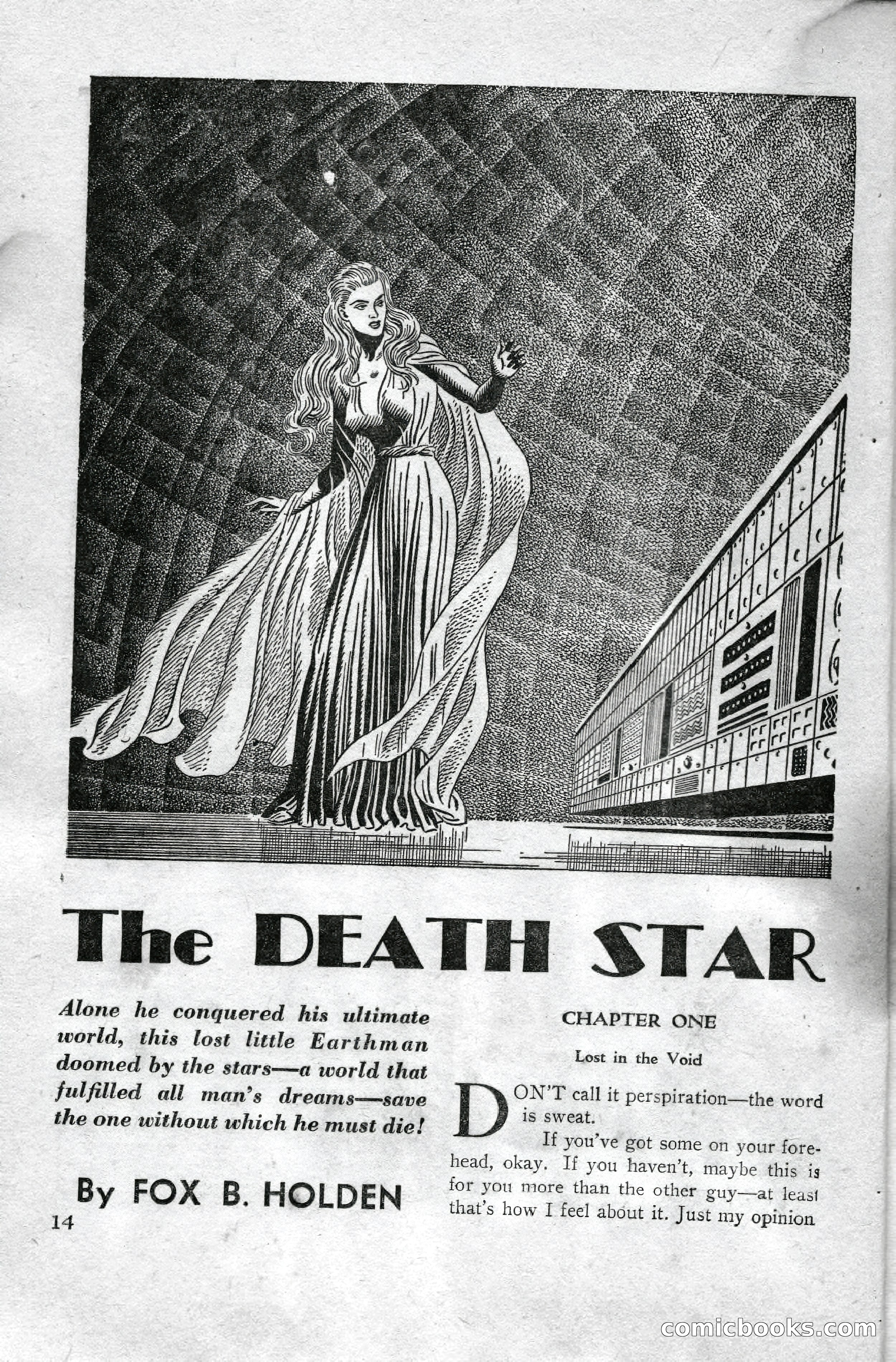Super Science Stories, April 1951 — page 14 of 116