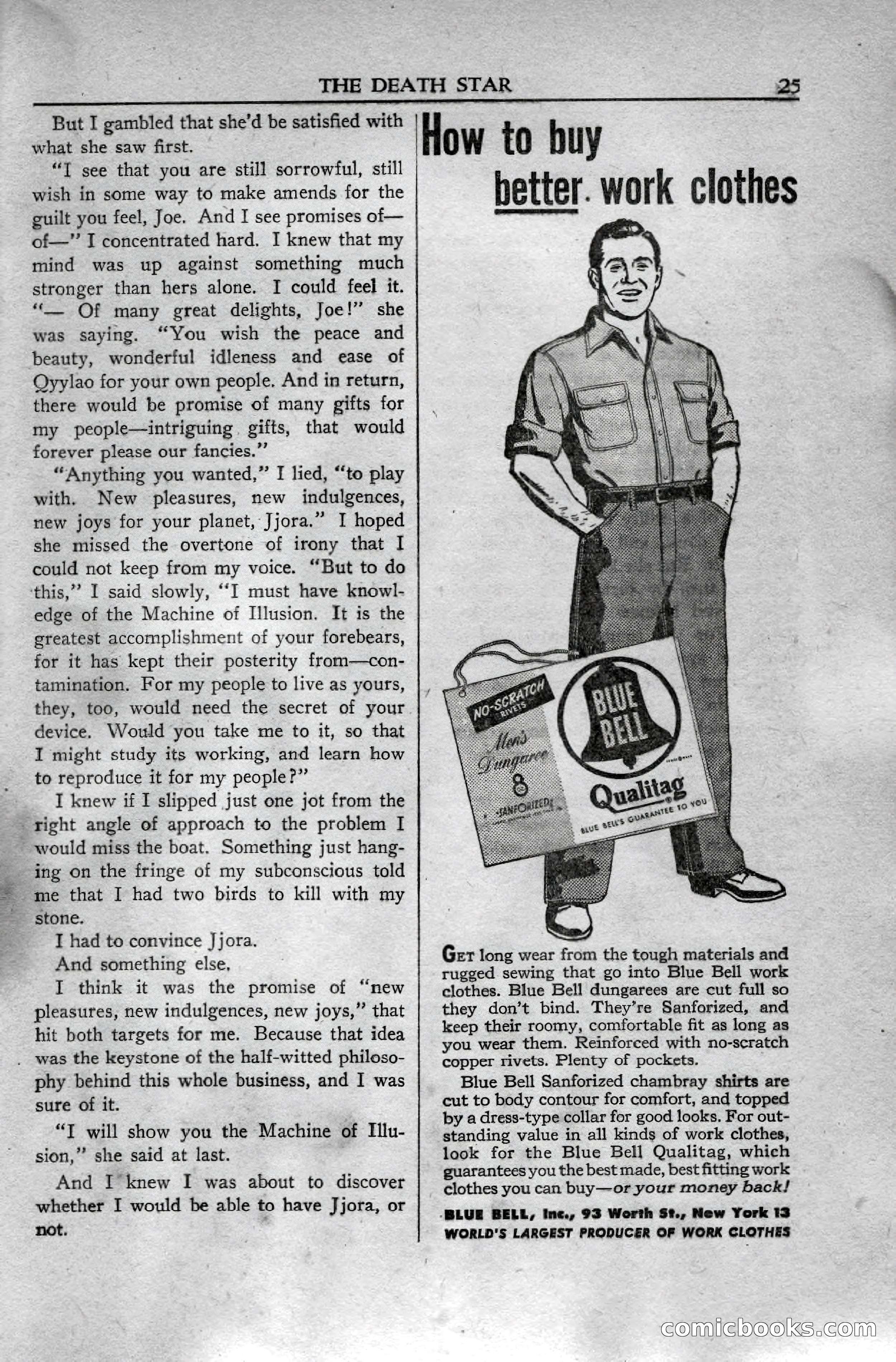 Super Science Stories, April 1951 — page 25 of 116