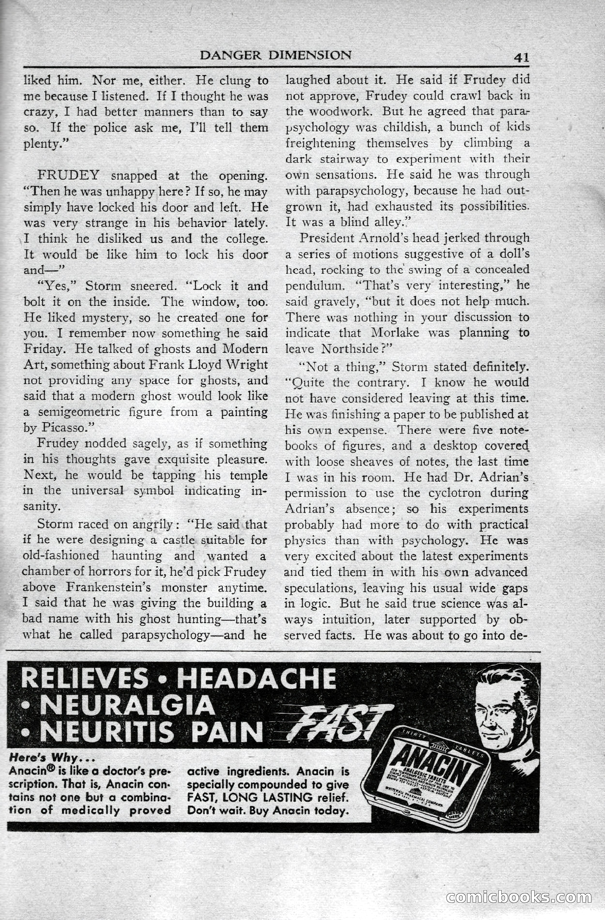 Super Science Stories, April 1951 — page 41 of 116