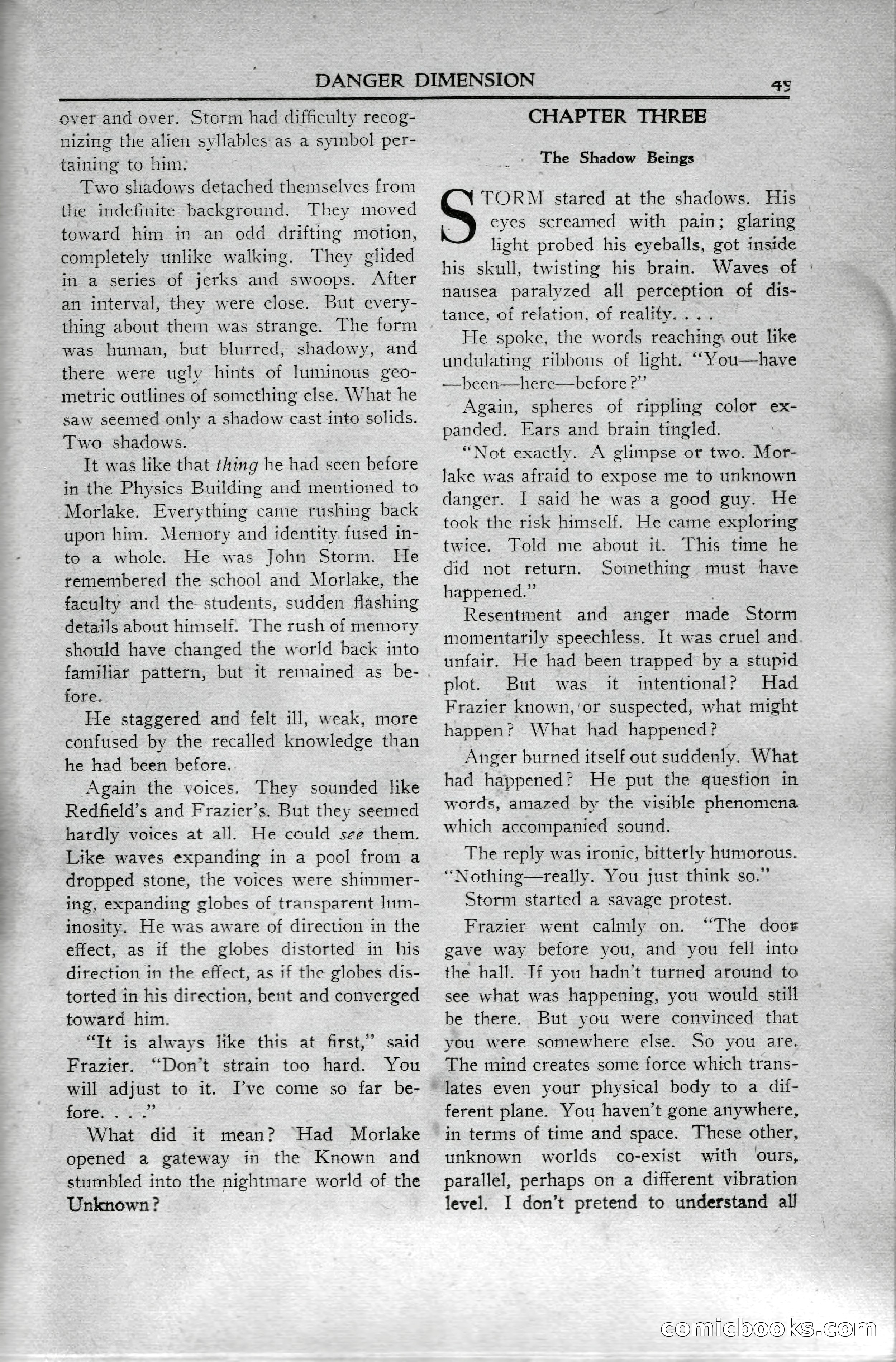Super Science Stories, April 1951 — page 49 of 116